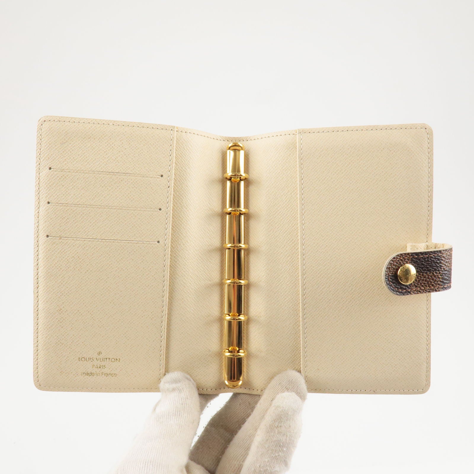 Louis-Vuitton-Damier-Agenda-PM-Planner-Cover-R20968 – dct-ep_vintage luxury  Store