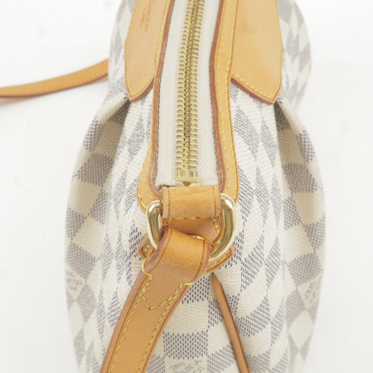 Louis Vuitton Damier Azur Siracusa PM Shoulder Bag M41113