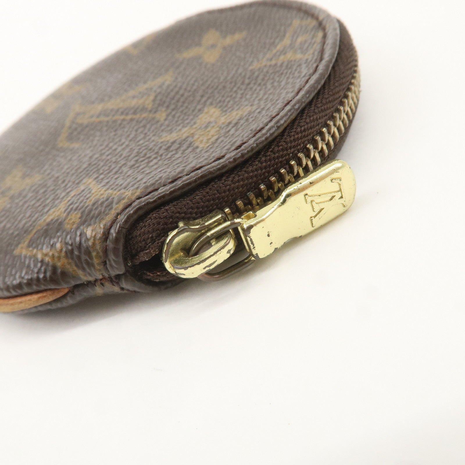 Louis Vuitton Monogram Porte Monnaie Rond Coin Case M61926