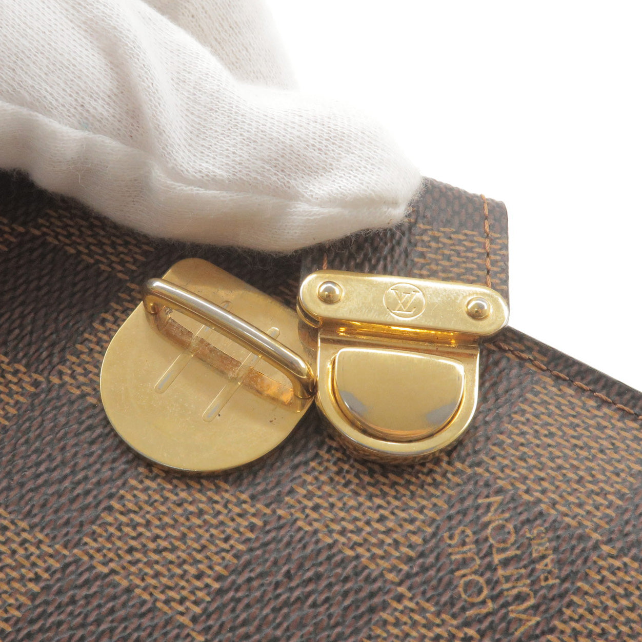 Damier - ep_vintage luxury Store - Louis - Vuitton - Agenda - PM - Bolso  Cabás Louis Vuitton Houston en charol Monogram marrón y cuero natural -  R21011 – dct - Cover - Planner - Koala