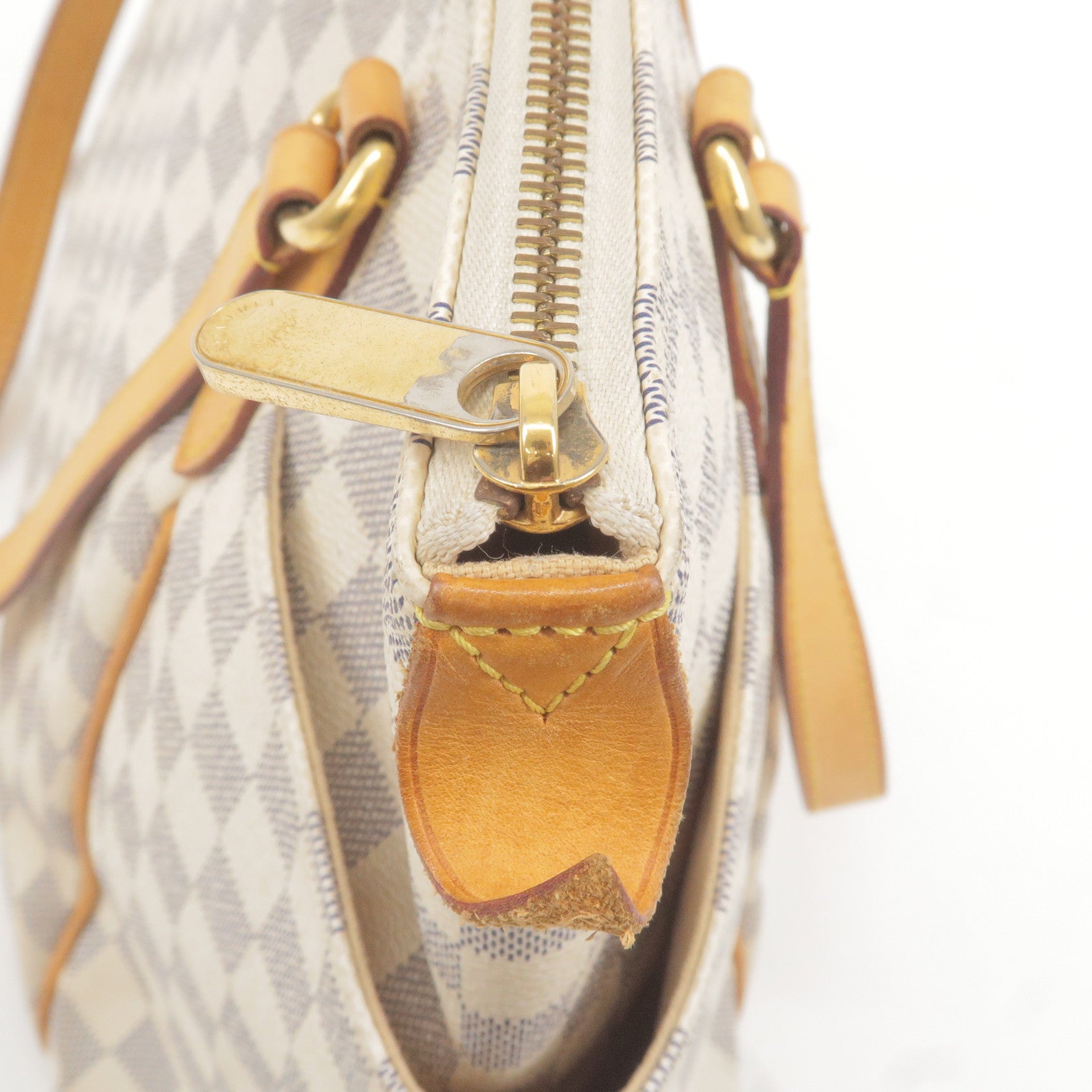 Louis+Vuitton+Totally+Beige+Strap+Shoulder+Bag+MM+Brown+Canvas for