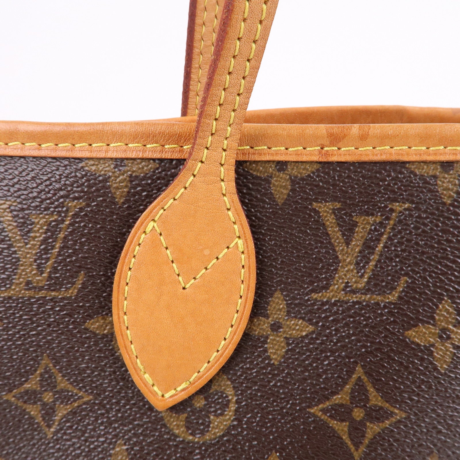 Authentic Louis Vuitton Monogram Neverfull MM Tote Bag Cerise M41177 Used  F/S