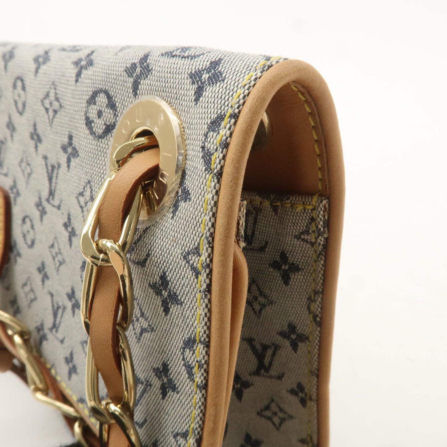 Louis Vuitton Monogram Mini Camille Shoulder Bag Blue M92002