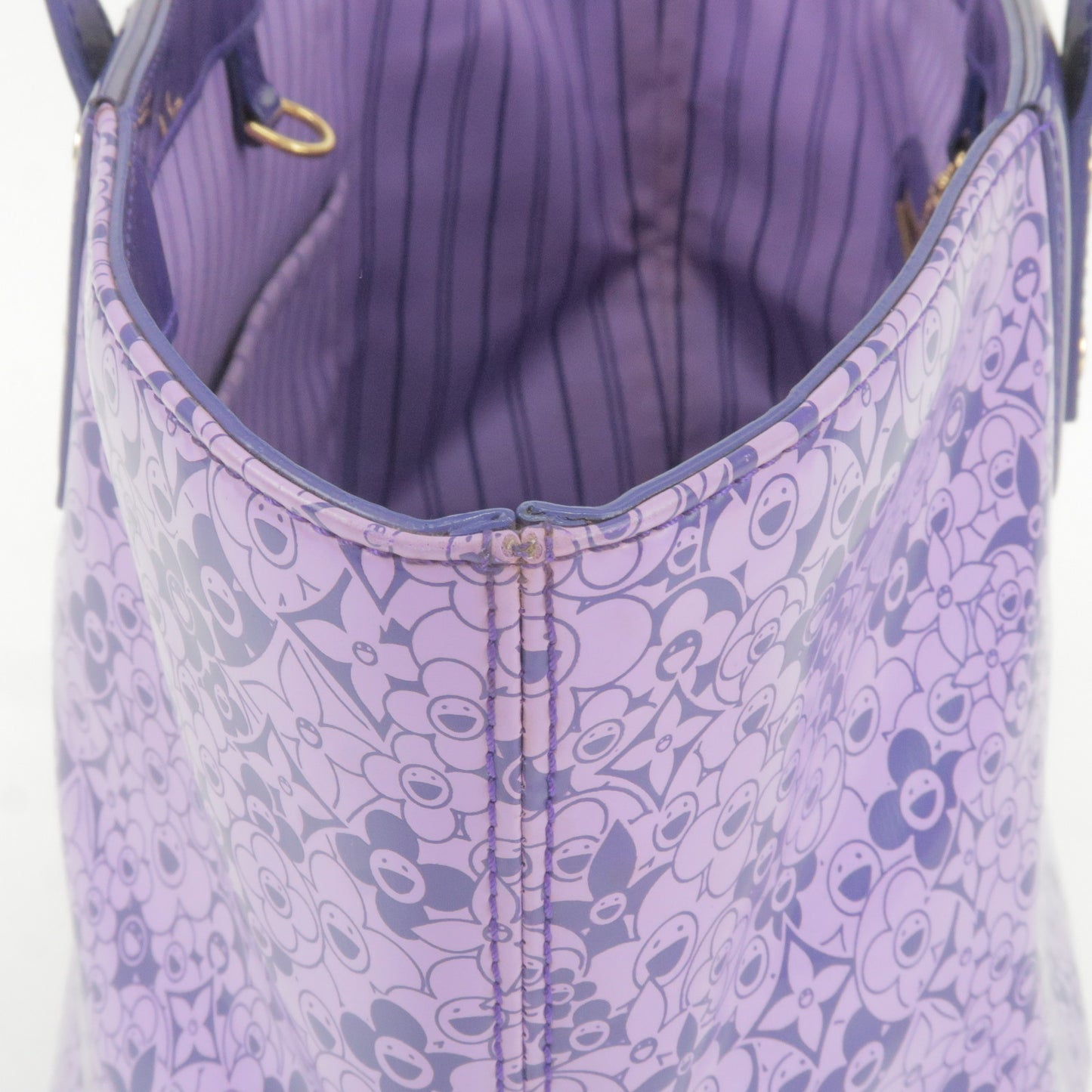 Louis Vuitton Beach Line Cosmic Blossom PM Tote Bag M93162 Violet
