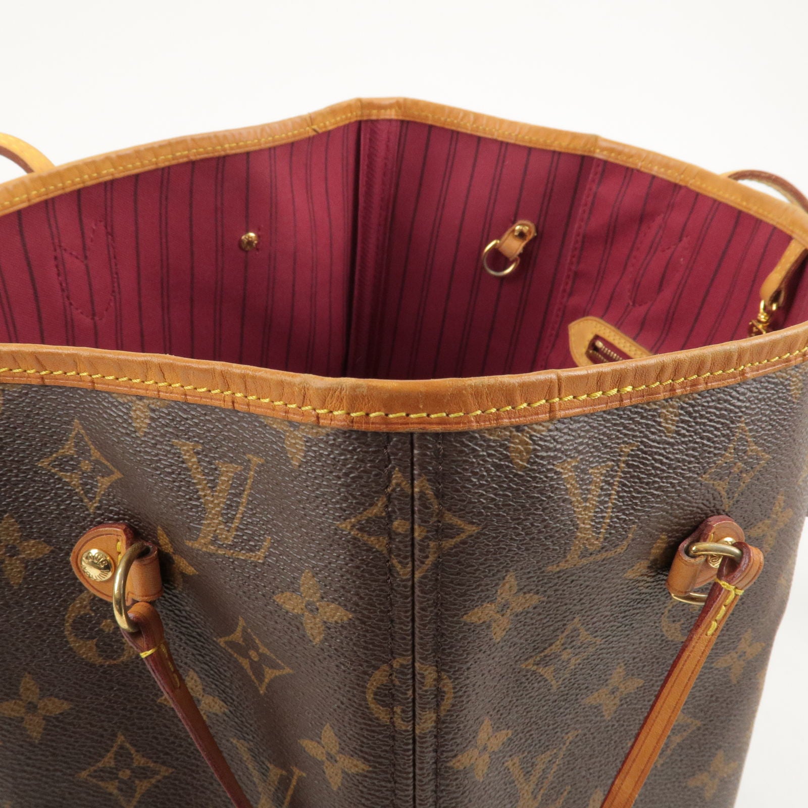 Louis-Vuitton-Monogram-Neverfull-MM-Tote-Bag-Fuchsia-M40996 – dct