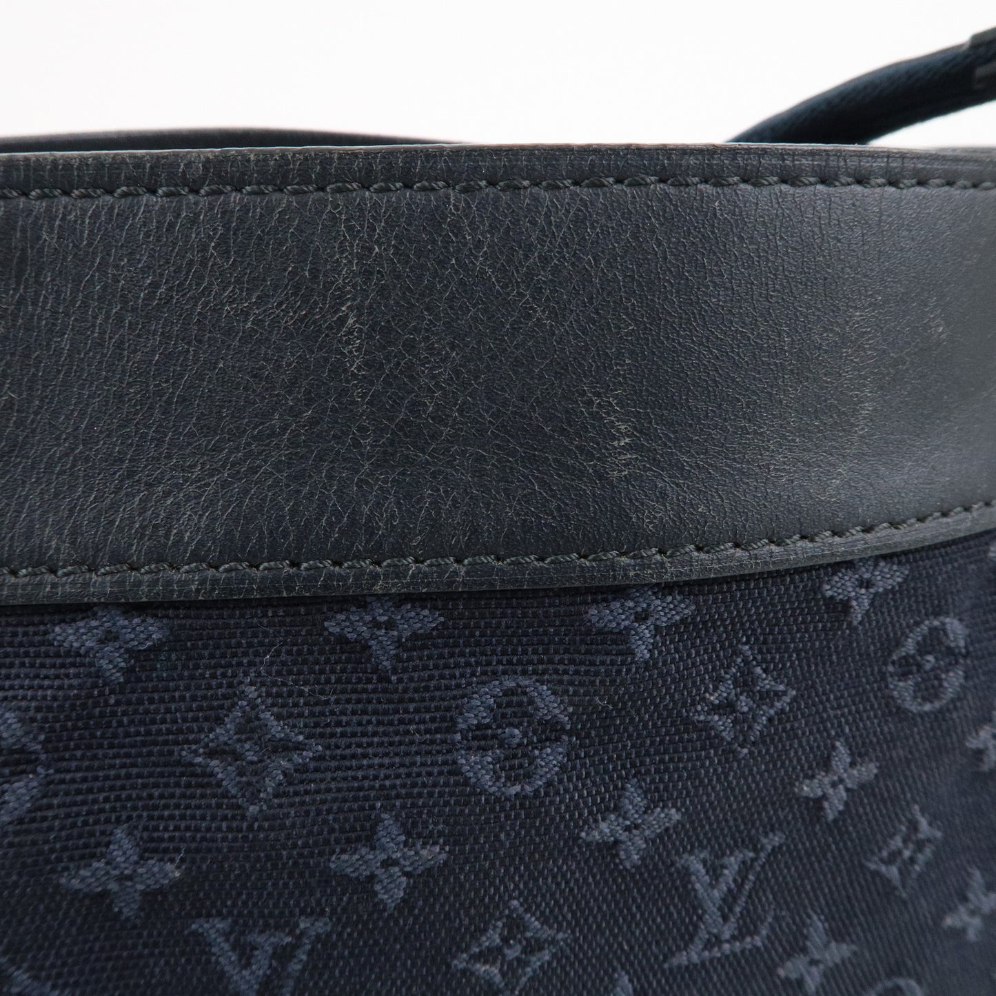 Louis Vuitton Monogram Mini Lucille GM Tote Bag Blue M92679