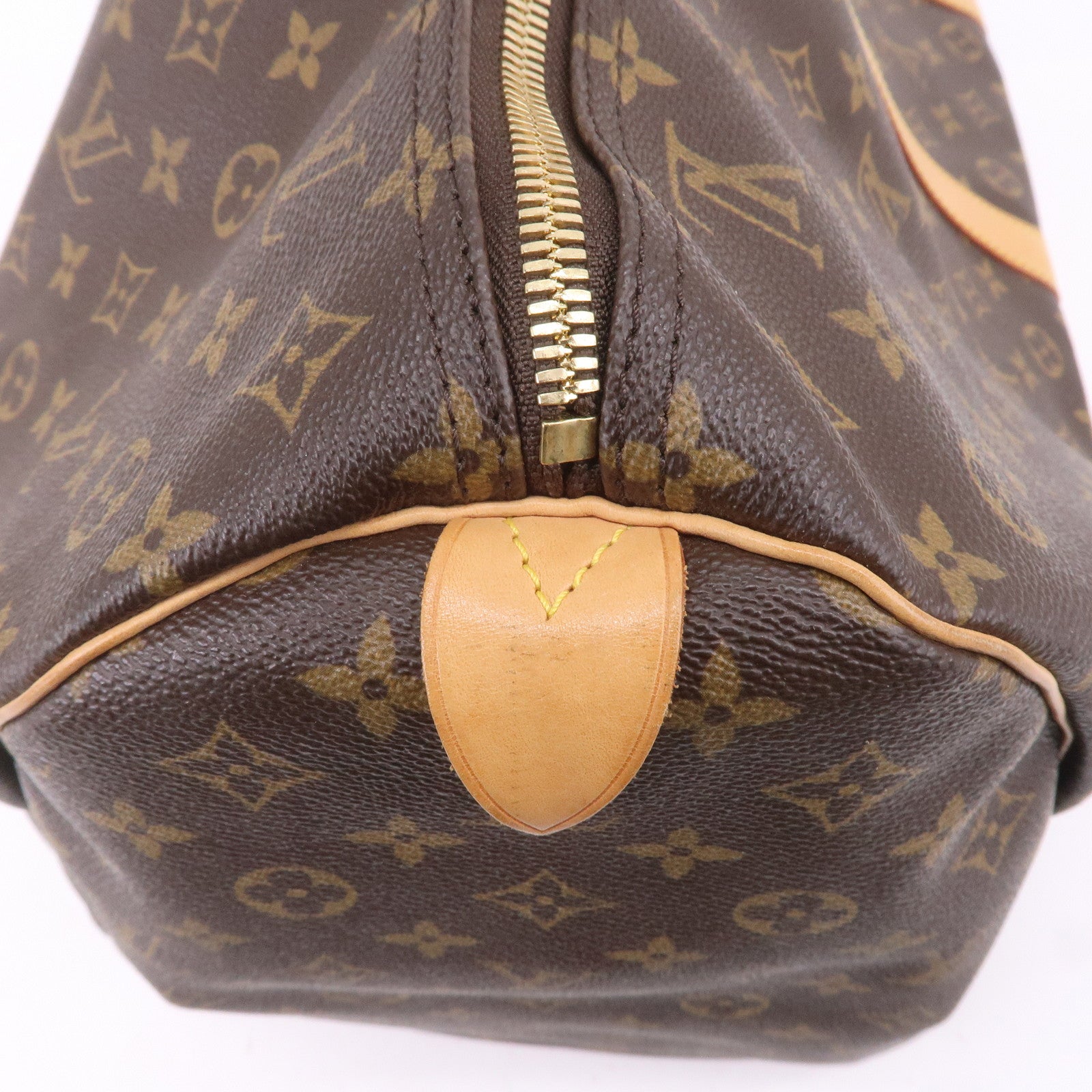 Louis Vuitton Monogram Keep All 60 Boston Bag Brown M41422