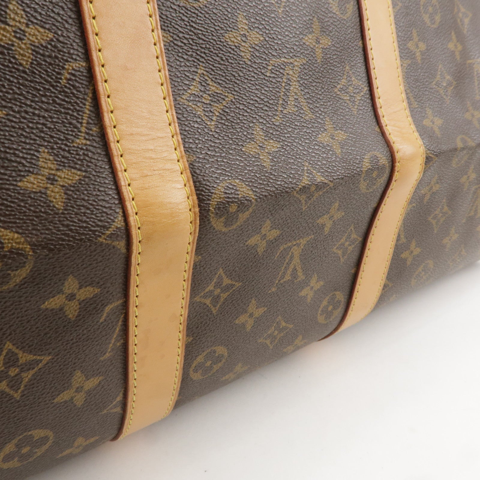 Louis Vuitton Monogram Kepol 55 USA Brown M41424 Men's Ladies Genuine  Leather Boston Bag B Rank LOUIS VUITTON Used Ginzo – 銀蔵オンライン