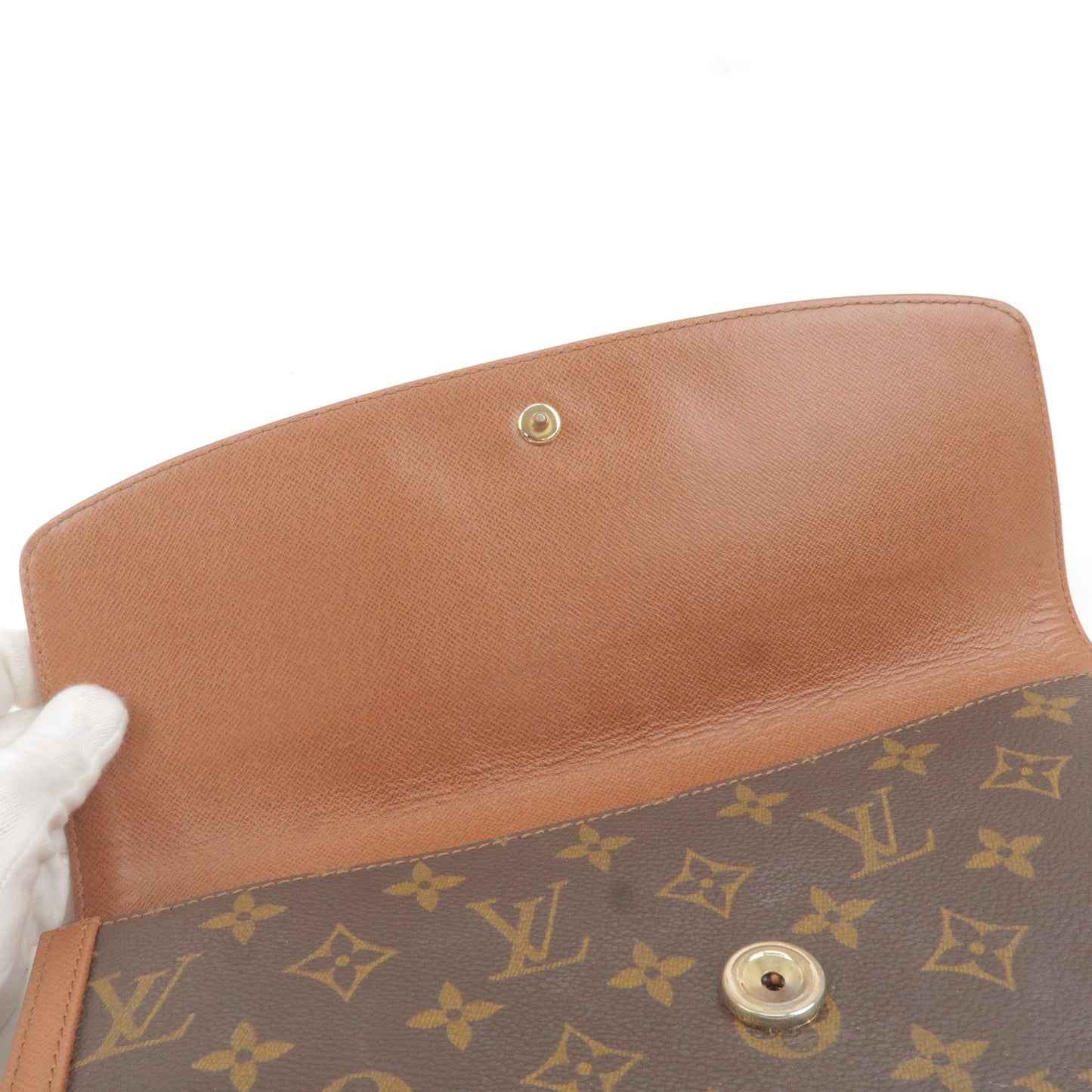 Louis Vuitton Monogram Pochette Dame GM Clutch Bag M51810