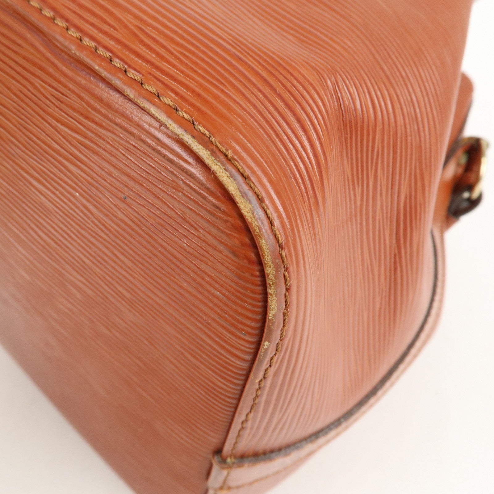 Fabric handbag Louis Vuitton Brown in Cloth - 34000919