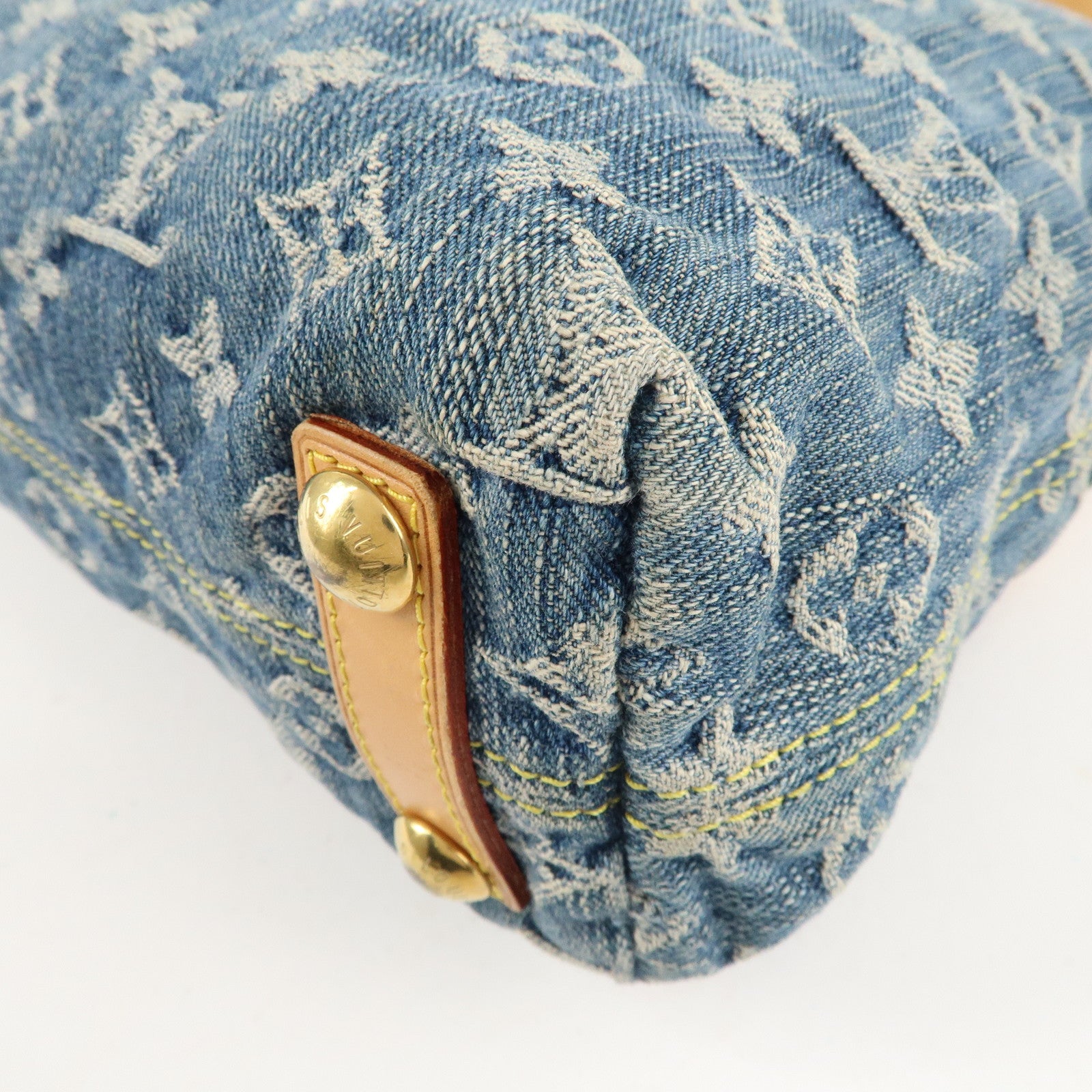 Louis Vuitton Monogram Denim Baggy PM Shoulder Bag M95049