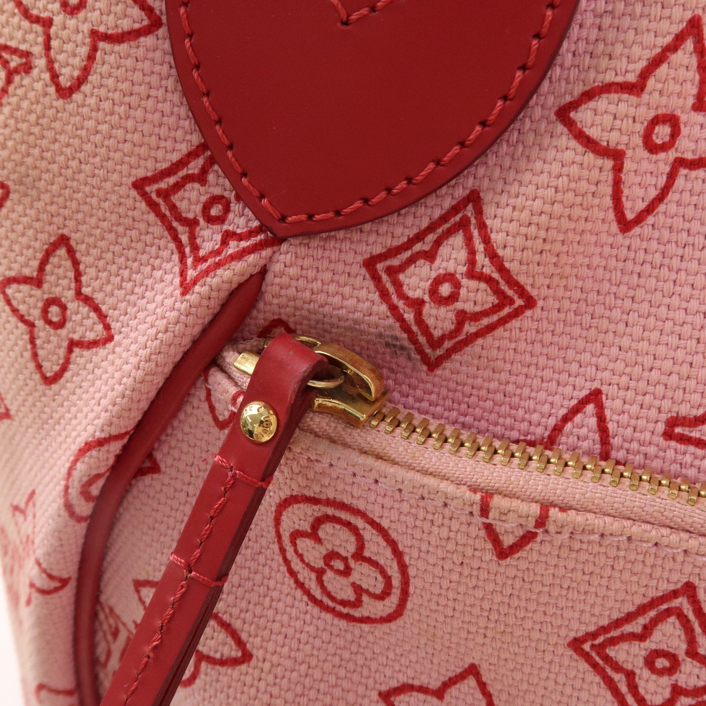 Louis Vuitton Monogram Beach Line Cabas Ipanema GM Rose M95988