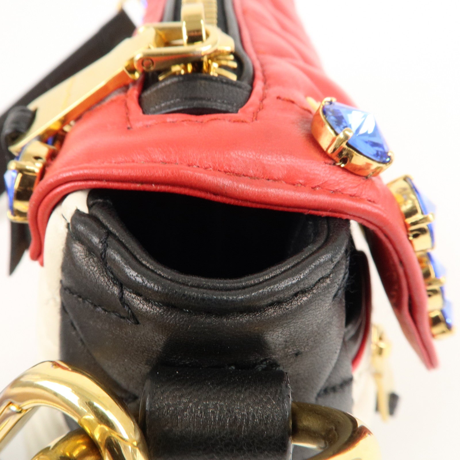 Leather - Bag - Color – dct - Miu - Bijou - Bag - ep_vintage