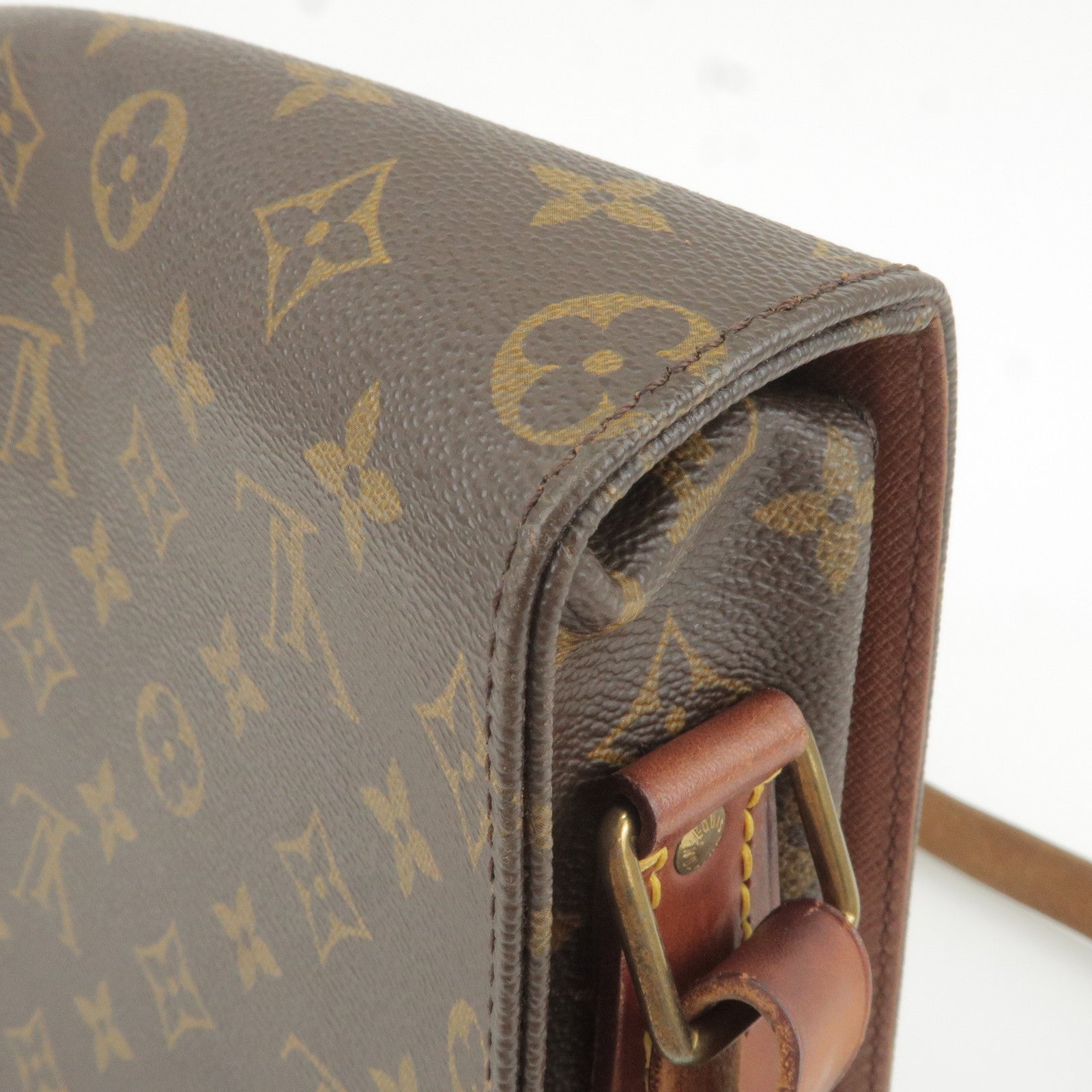 Louis Vuitton Cartouchiere GM Monogram Crossbody Bag on SALE
