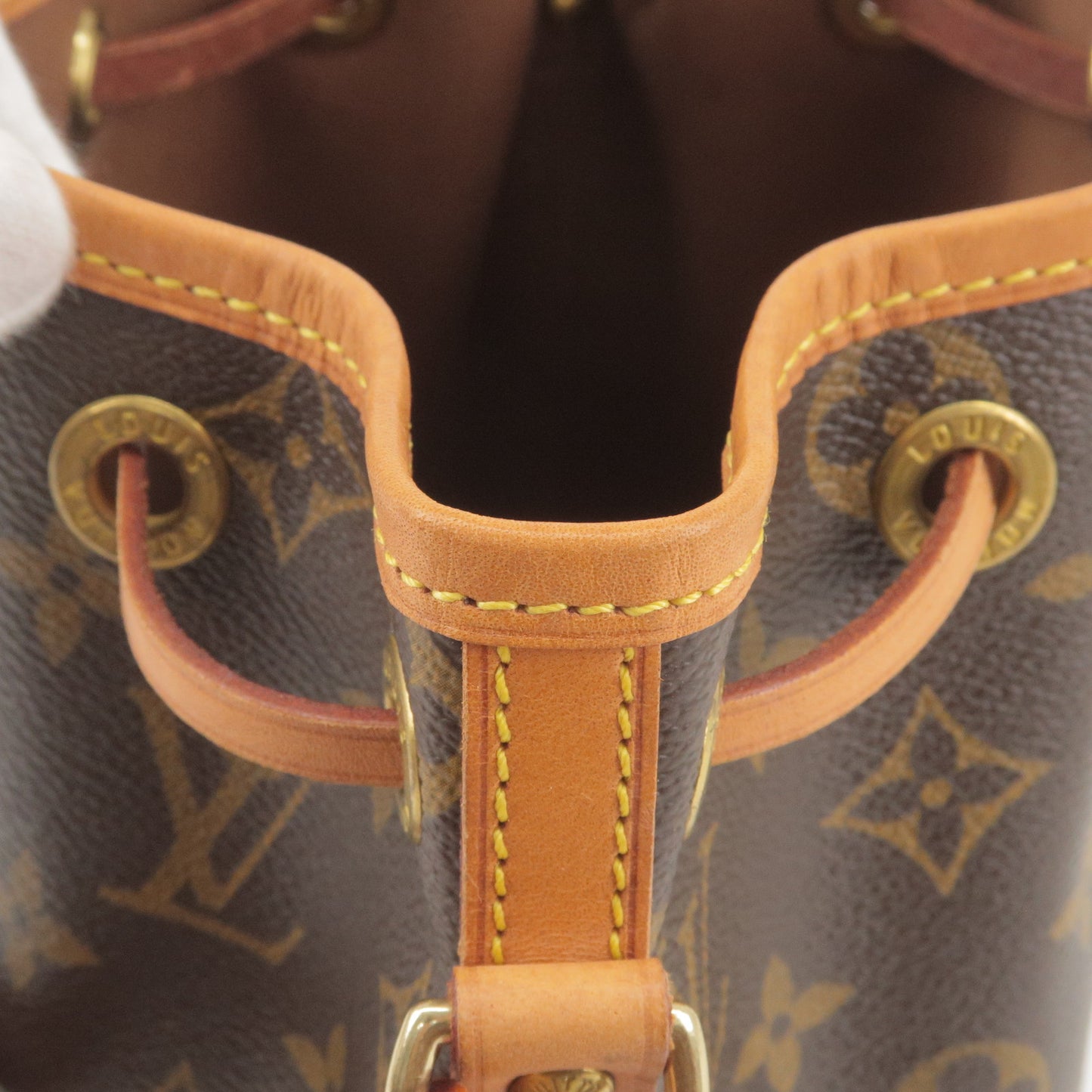 Louis Vuitton Monogram Mini Noe Hand Bag M42227