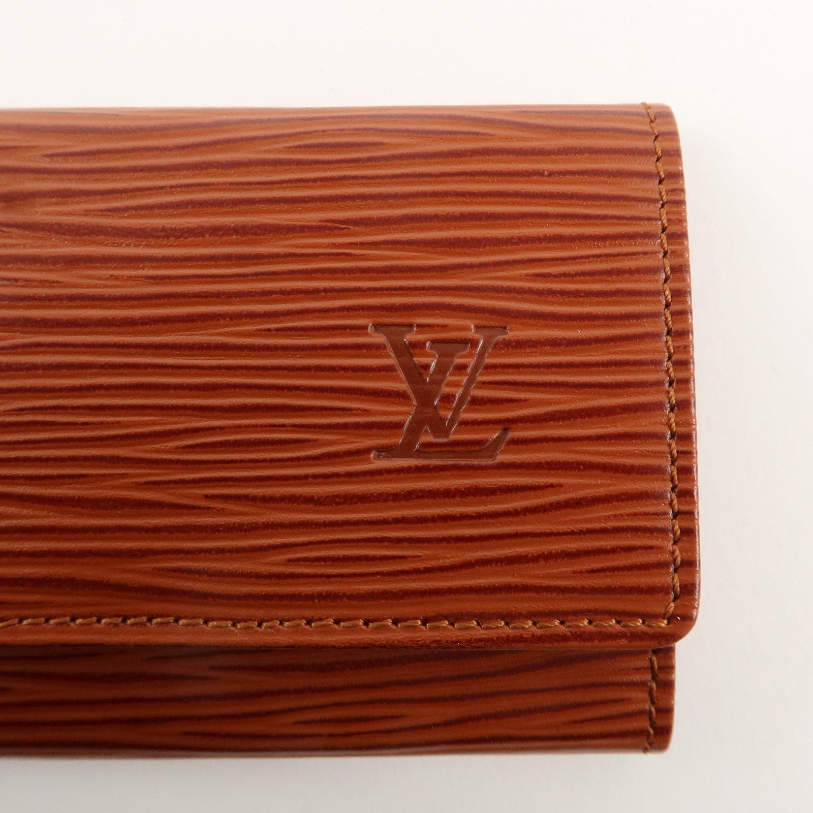 Louis Vuitton Epi Multi Cles 6 Key Case Kenya Brown M63813