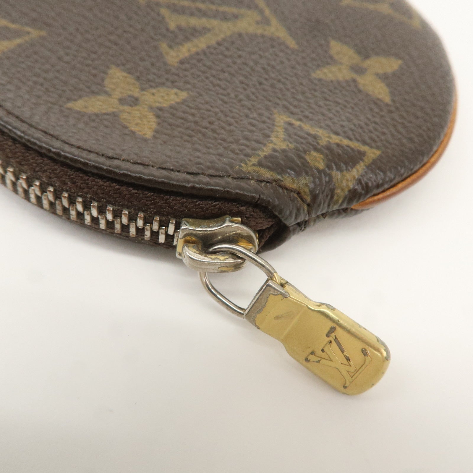 Louis Vuitton Monogram Porte Monnaie Rond Coin Case M61926