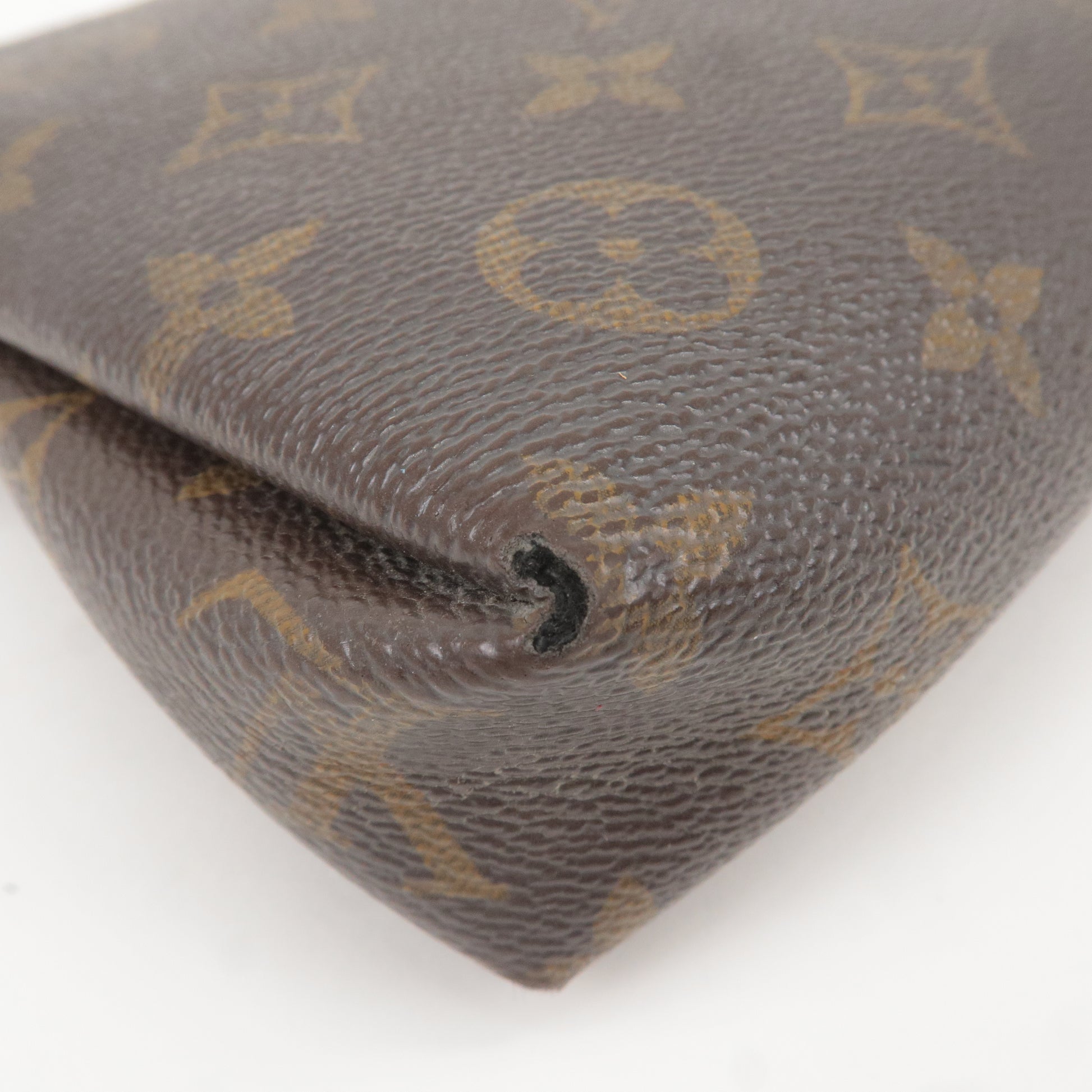 Authentic LOUIS VUITTON Monogram Pallas Clutch M41639 Shoulder bag  #260-005