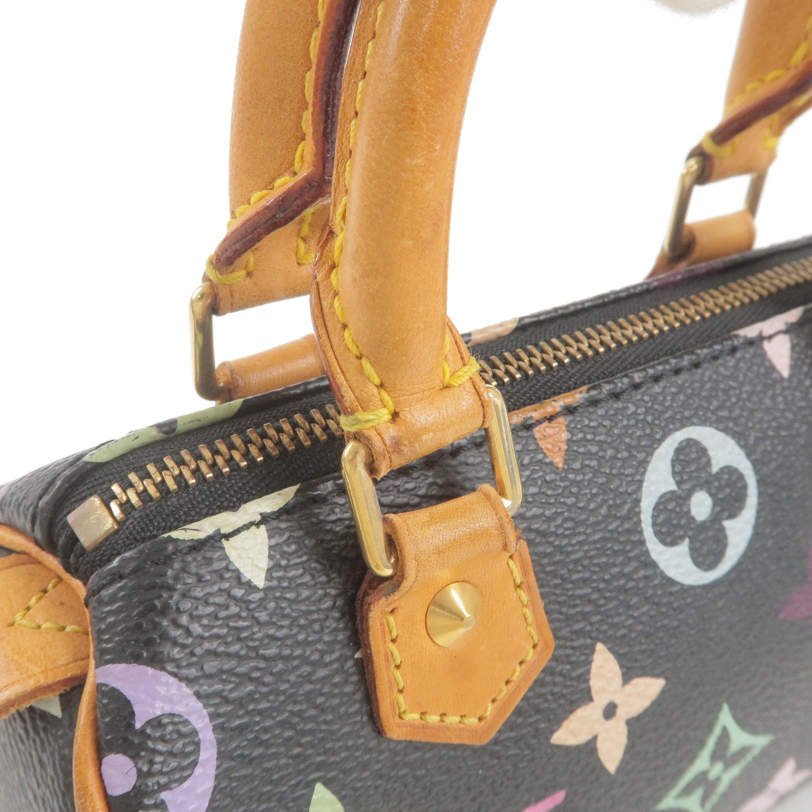 LOUIS VUITTON Louis Vuitton Monogram Multicolor Mini Speedy Shoulder  Handbag Bron M92645