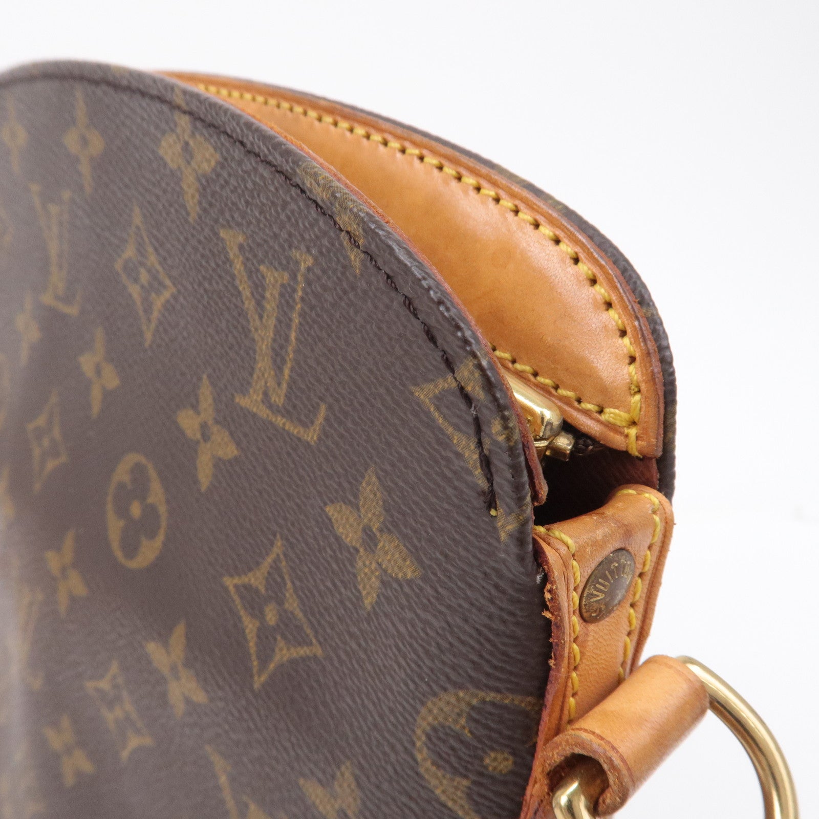 Authentic Louis Vuitton Monogram Drouot Cross Body Shoulder Bag M51290 Used  F/S