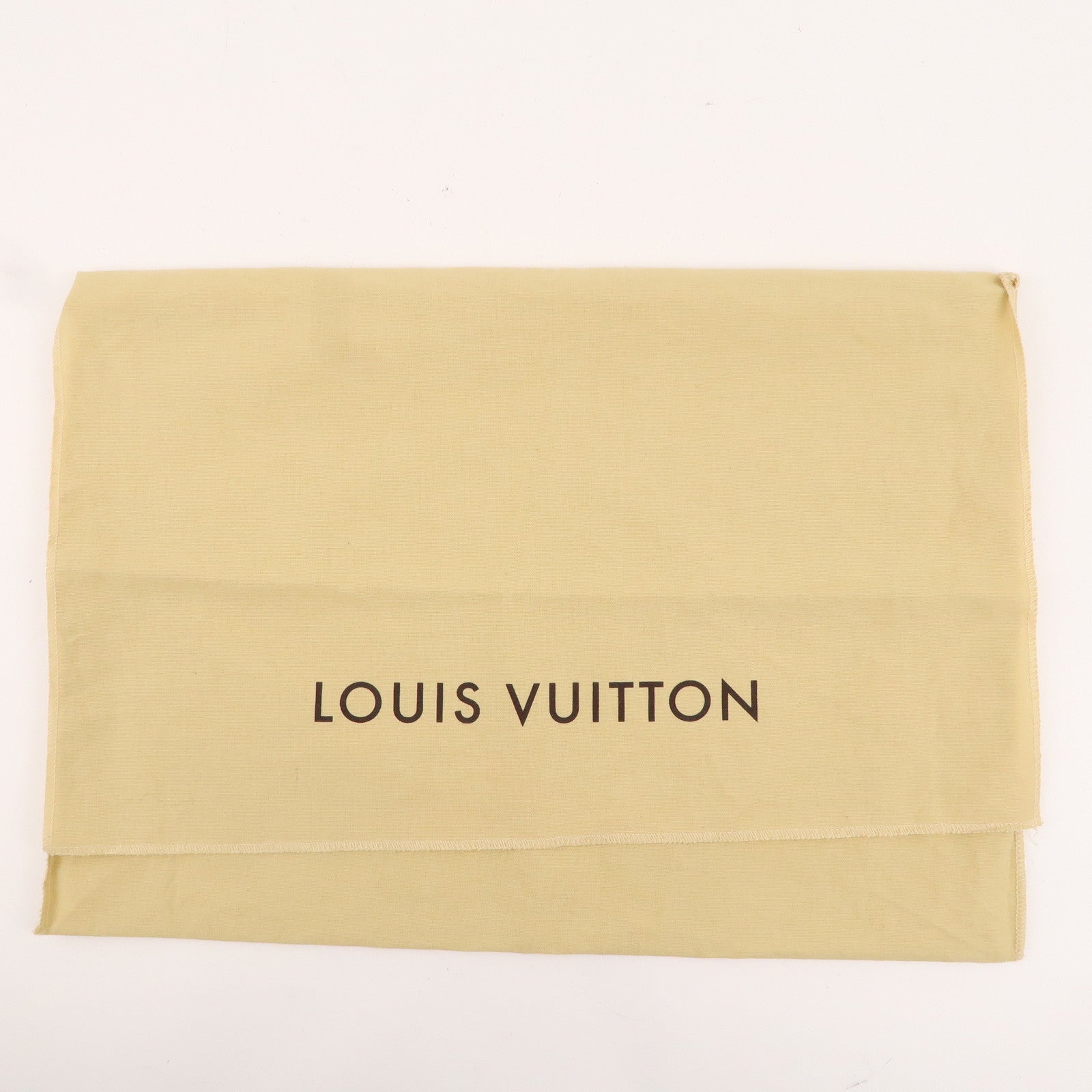 Louis Vuitton Set of 10 Dust Bag Flap Style Beige