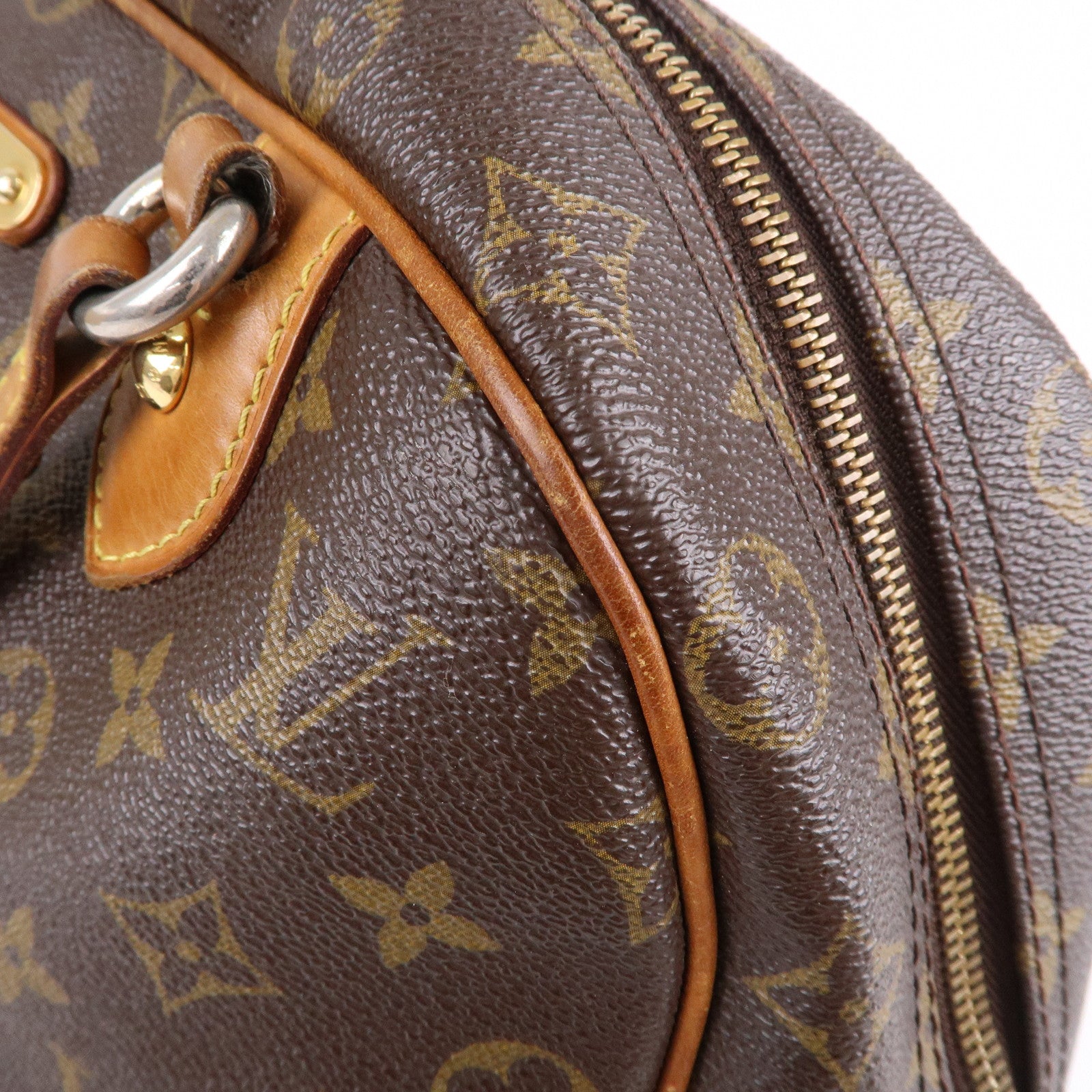 Brown Louis Vuitton Monogram Montorgueil GM Shoulder Bag