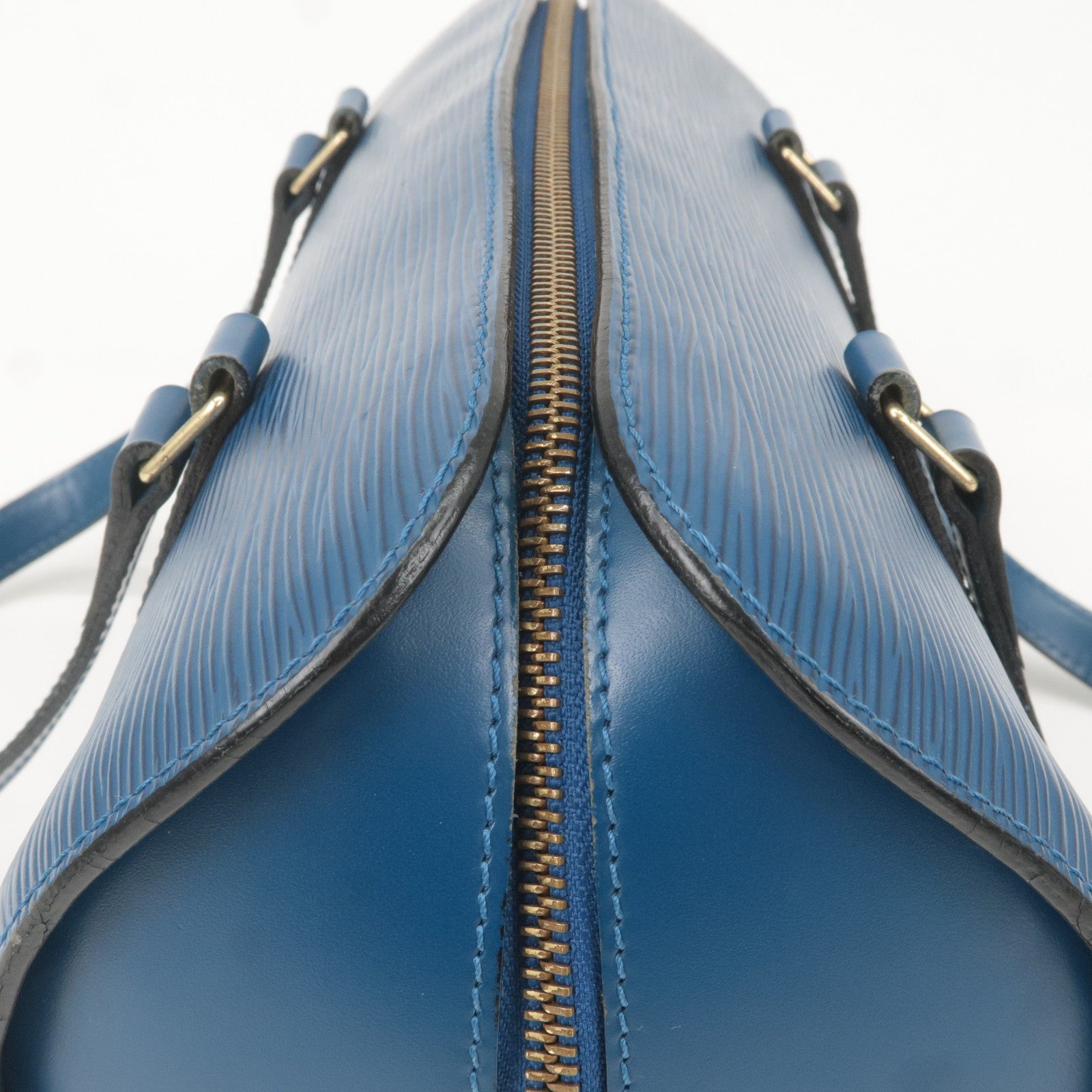 Louis Vuitton Toledo Blue Epi Leather Soufflot Bag Louis Vuitton
