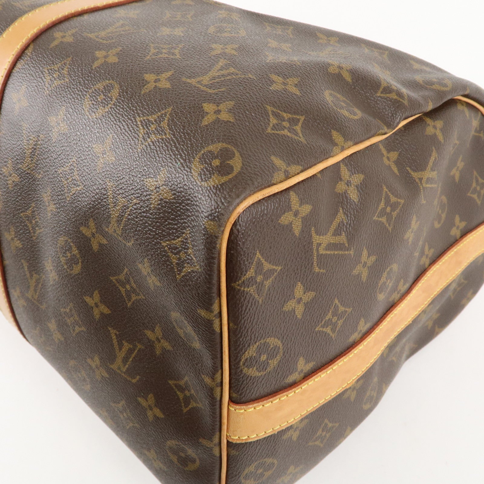 Louis Vuitton Monogram Keep All Bandouliere 50 Boston Bag M41416