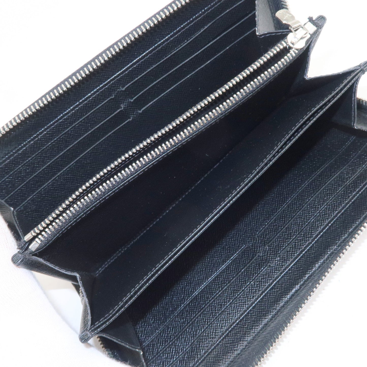 Louis Vuitton Epi Zippy Wallet Long Wallet Black Noir M61857