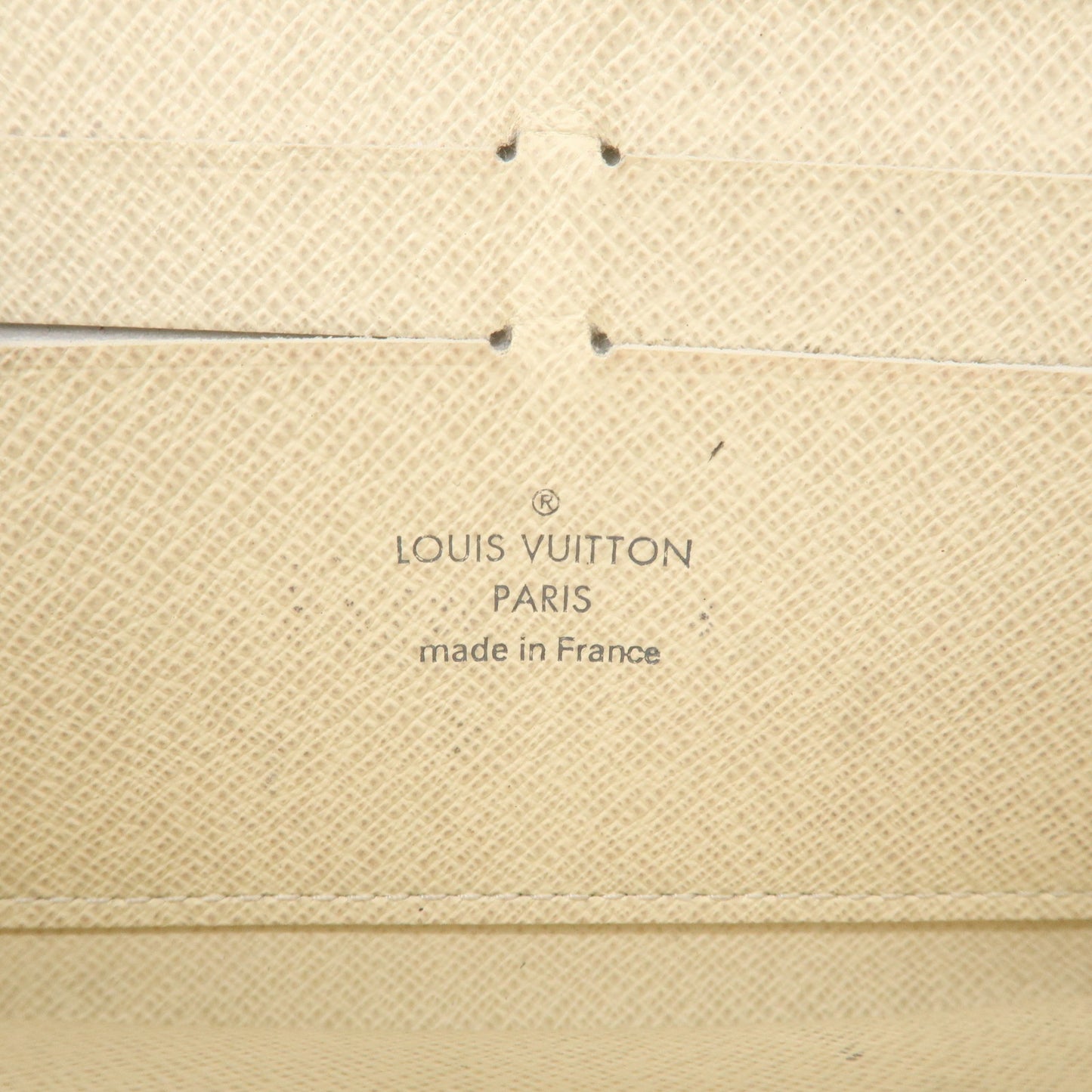 Louis Vuitton Damier Azur Zippy Wallet Long Wallet N60019