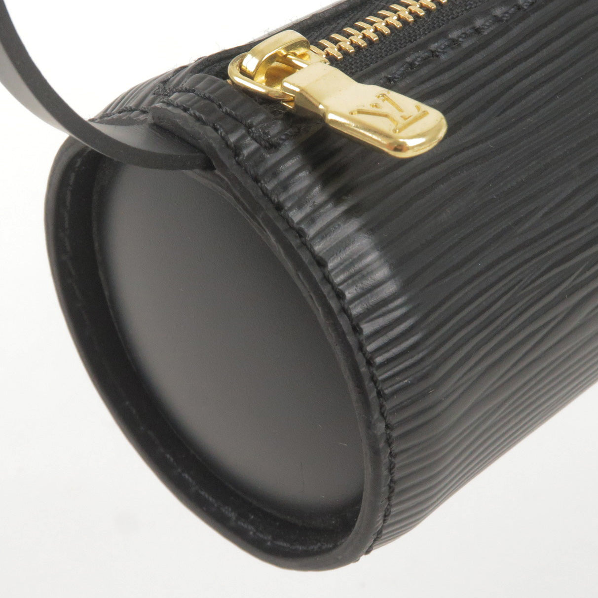 Louis Vuitton Epi Pouch For Soufflot Hand Bag Black Noir