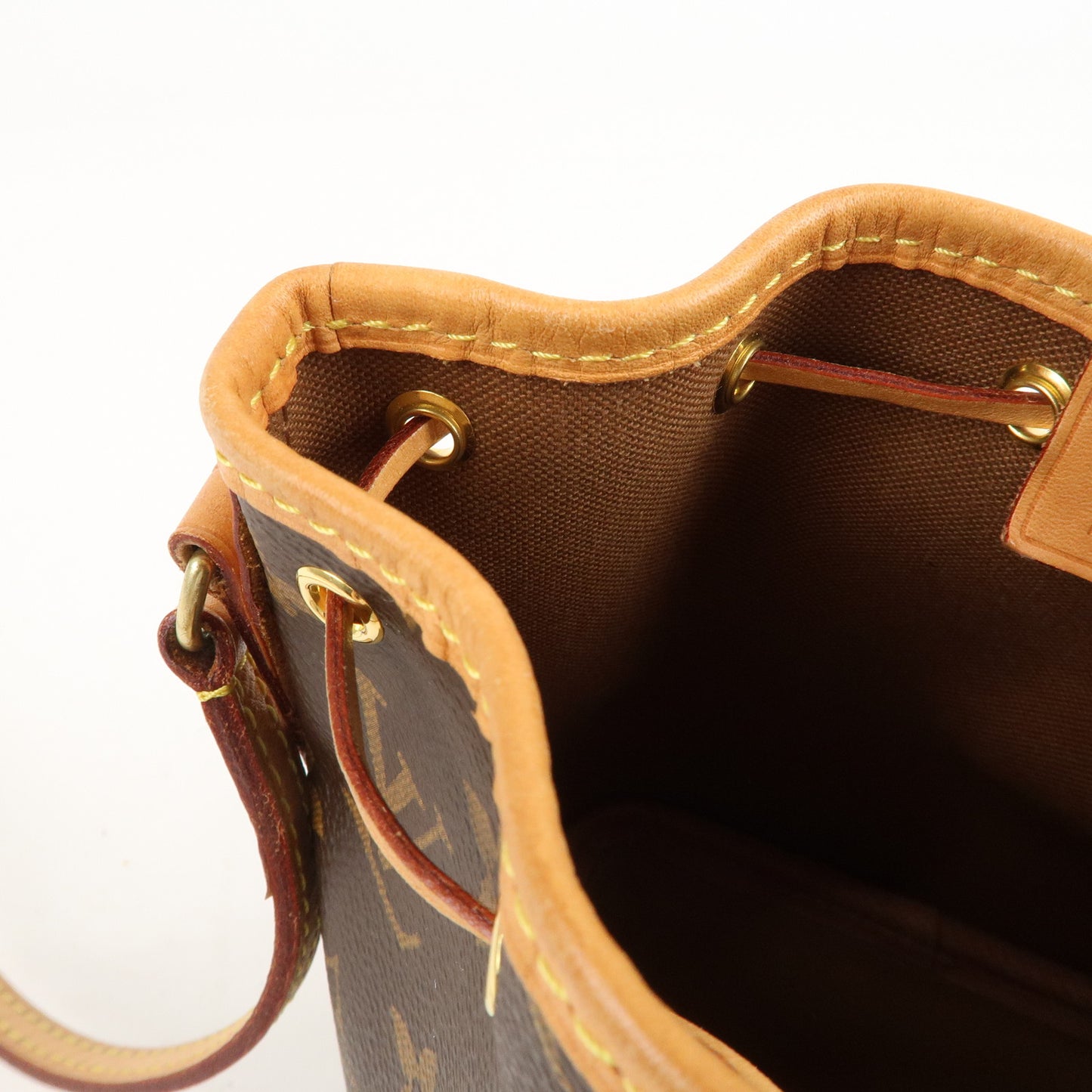 Louis Vuitton Monogram Nano Noe Shoulder Bag M41346