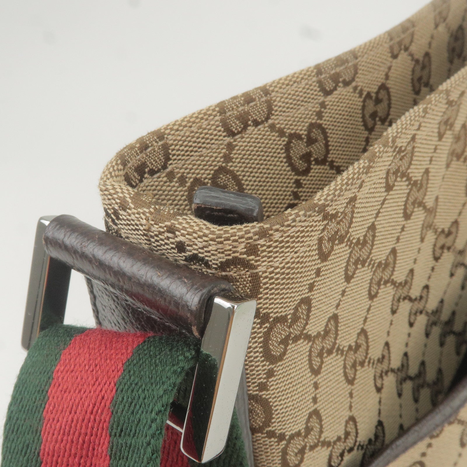 GUCCI-Sherry-Line-GG-Canvas-Leather-Shoulder-Bag-Beige-189751 –  dct-ep_vintage luxury Store