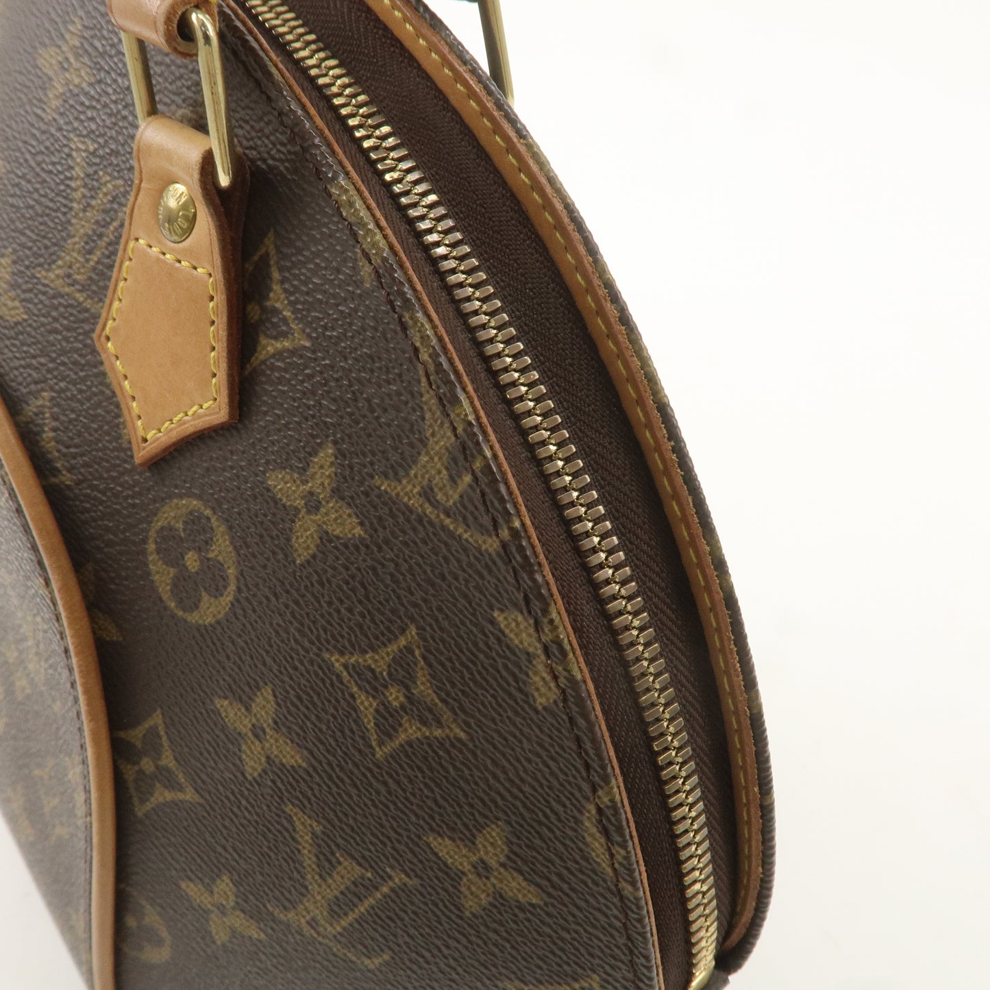 Louis Vuitton Monogram Ellipse PM Hand Bag Brown M51127