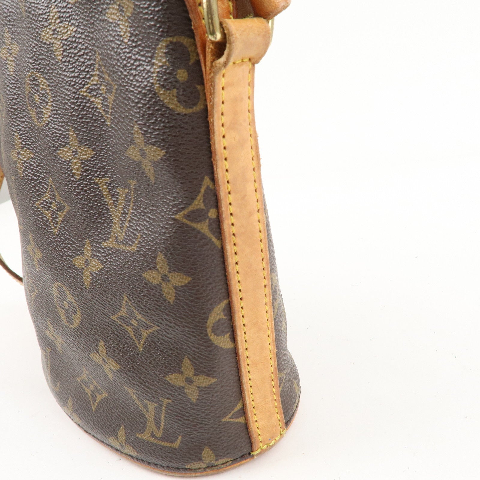 LOUIS VUITTON Shoulder Bag Drouot Zip Crossbody M51290 Monogram PVC Brown  Beige