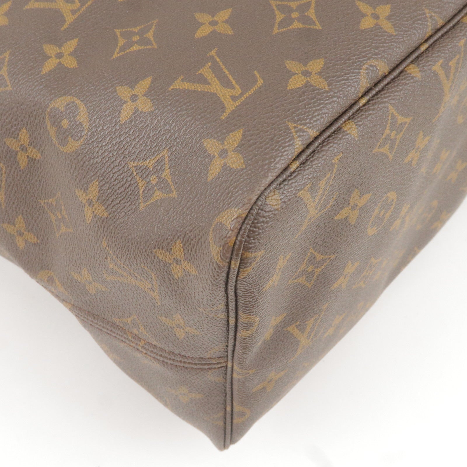 Louis Vuitton Neverfull GM M40157 Monogram Canvas Tote. With small Initials