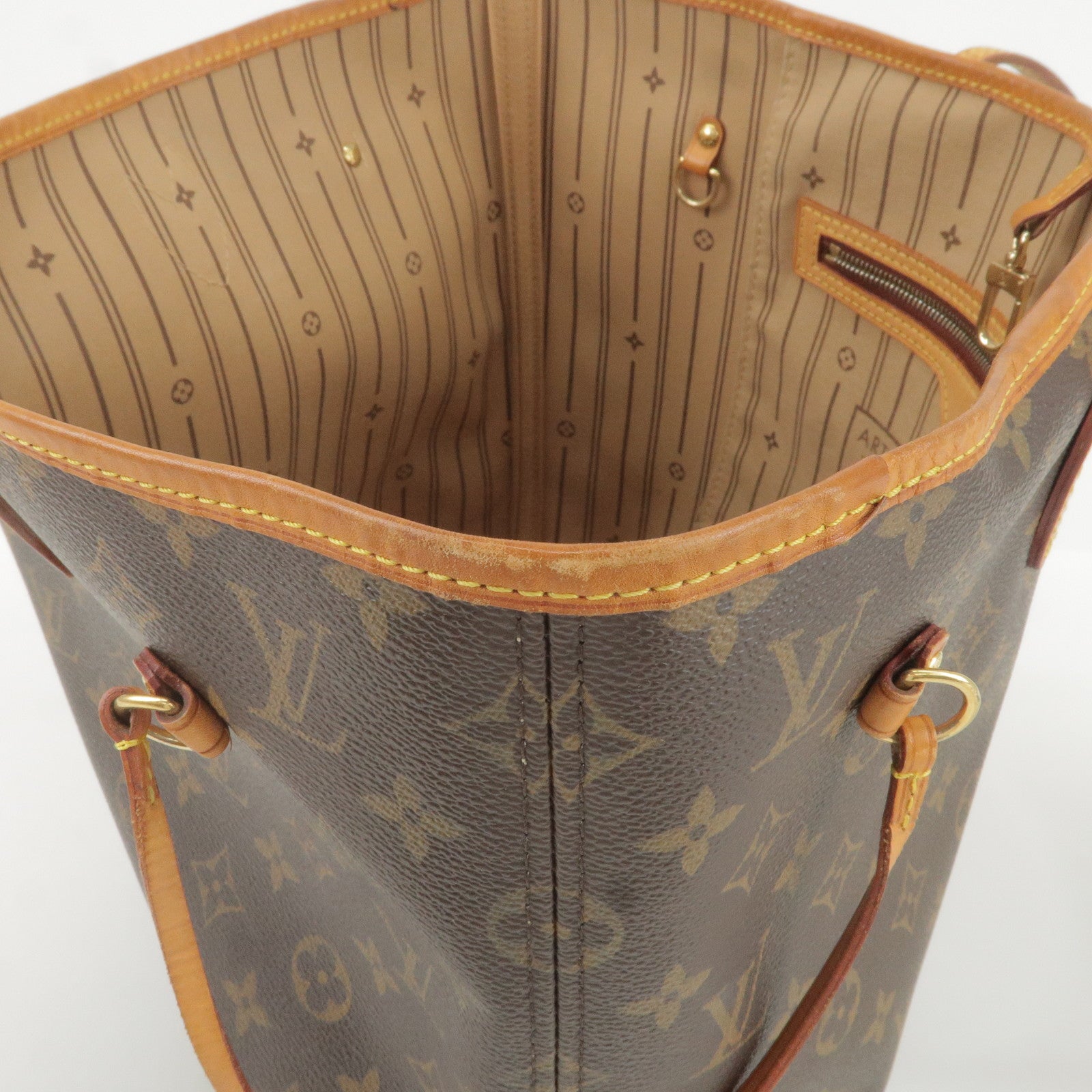 Louis Vuitton M40156 Neverfull Mm Shoulder Bag Monogram Canvas