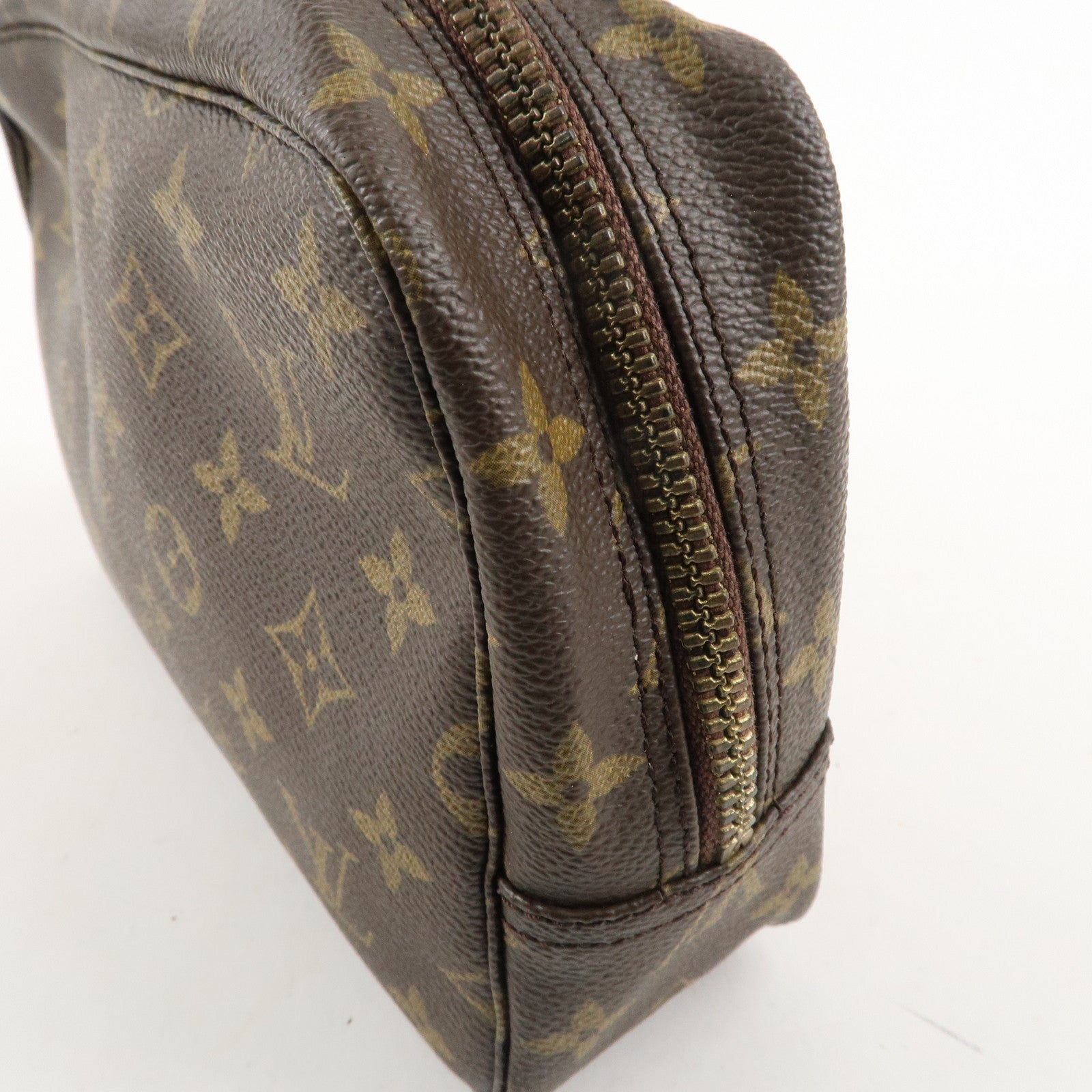 Louis Vuitton Monogram Trousse Toilette 23 Pouch Brown M47524