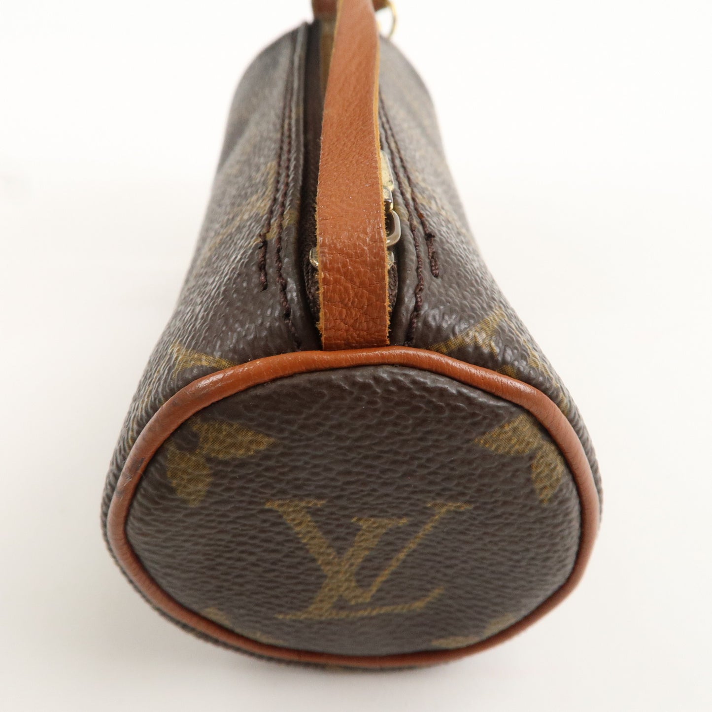Louis Vuitton Monogram Mini Pouch for Papillon Bag Old Style Brown