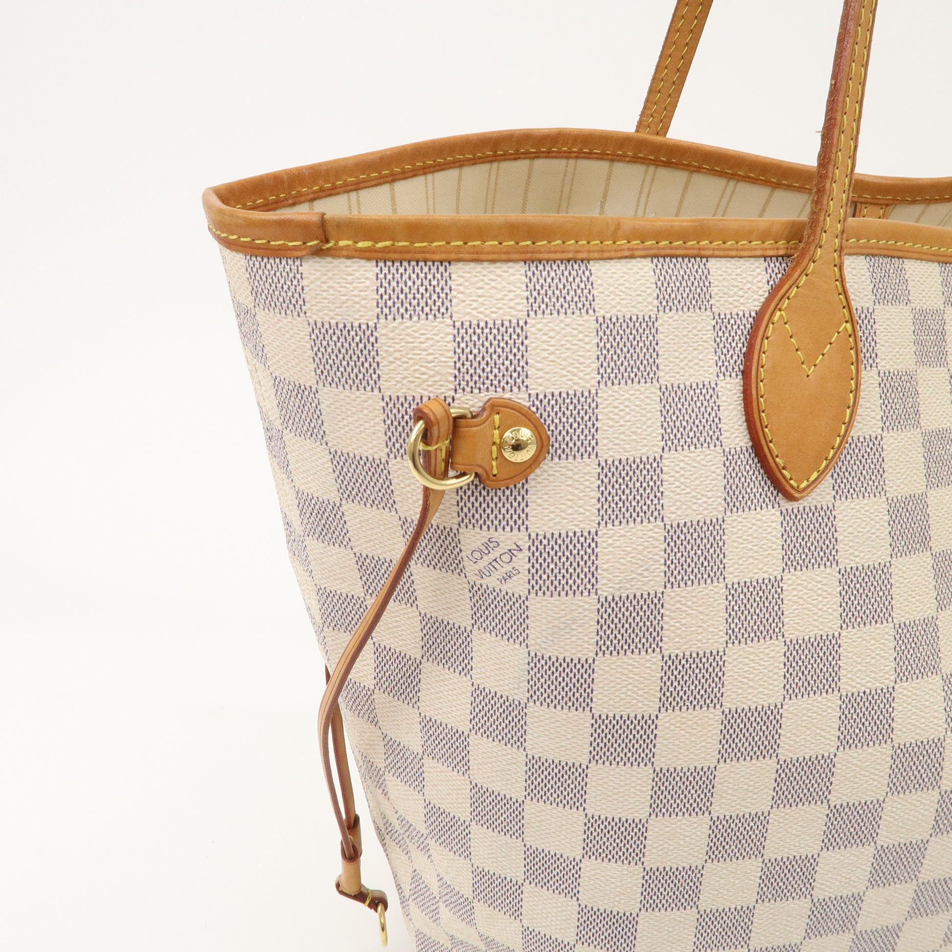 Vuitton - MM - Azur - Damier - Bag - Tote - Neverfull - Louis - N51107 –  dct - ep_vintage luxury Store - LOUIS VUITTON NASZYJNIK LOUISETTE