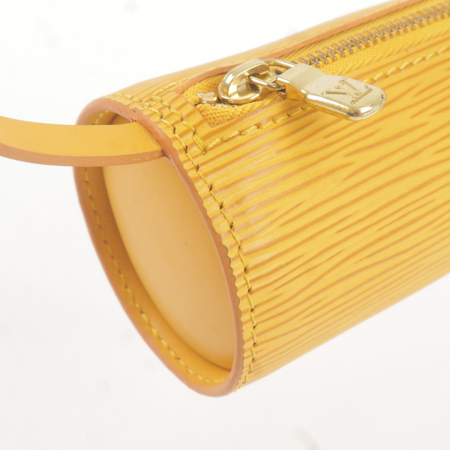 Louis Vuitton Epi Pouch For Soufflot Hand Bag Tasili Yellow