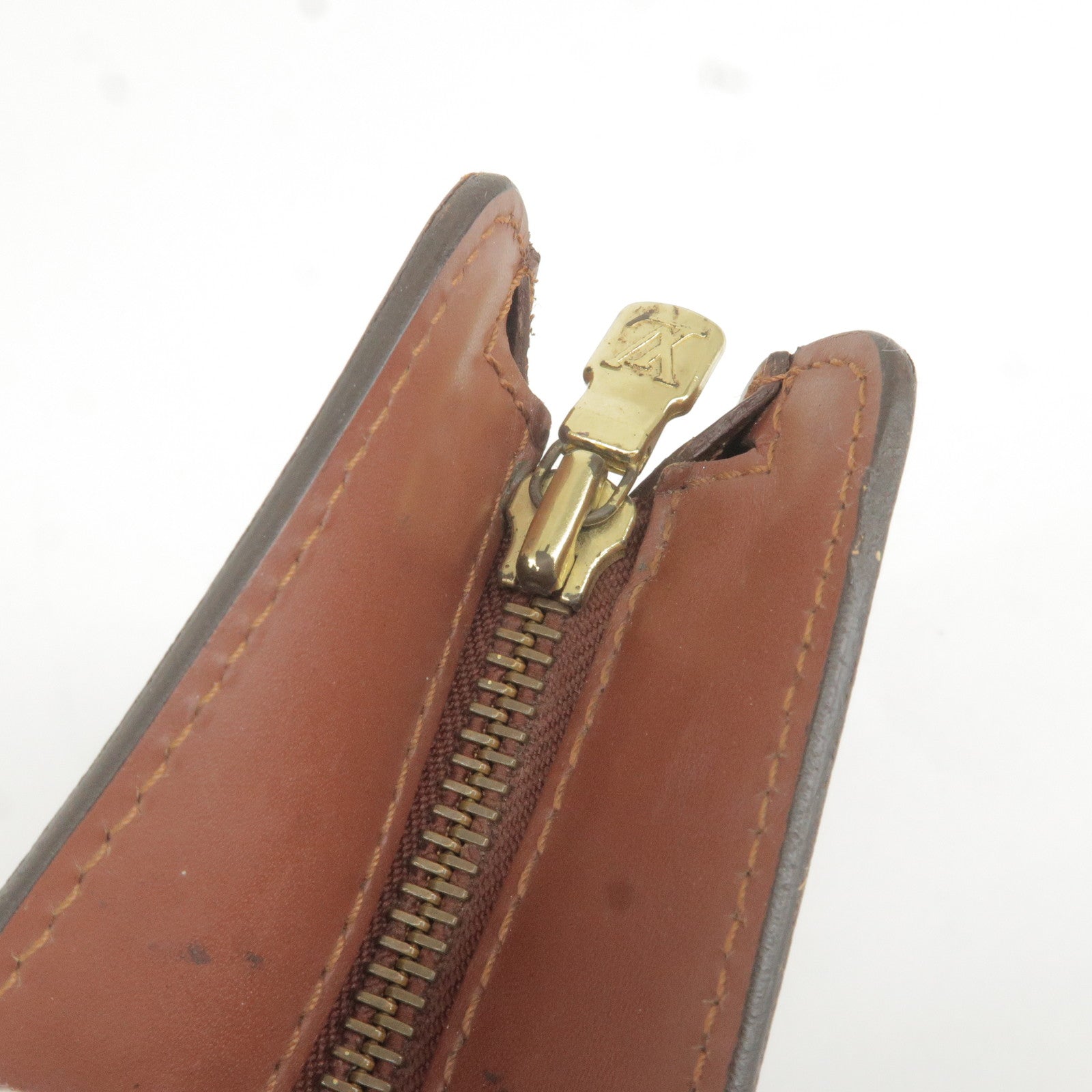 Auth Louis Vuitton Monogram Pochette Homme Clutch Hand Bag M51795 Junk  J1235