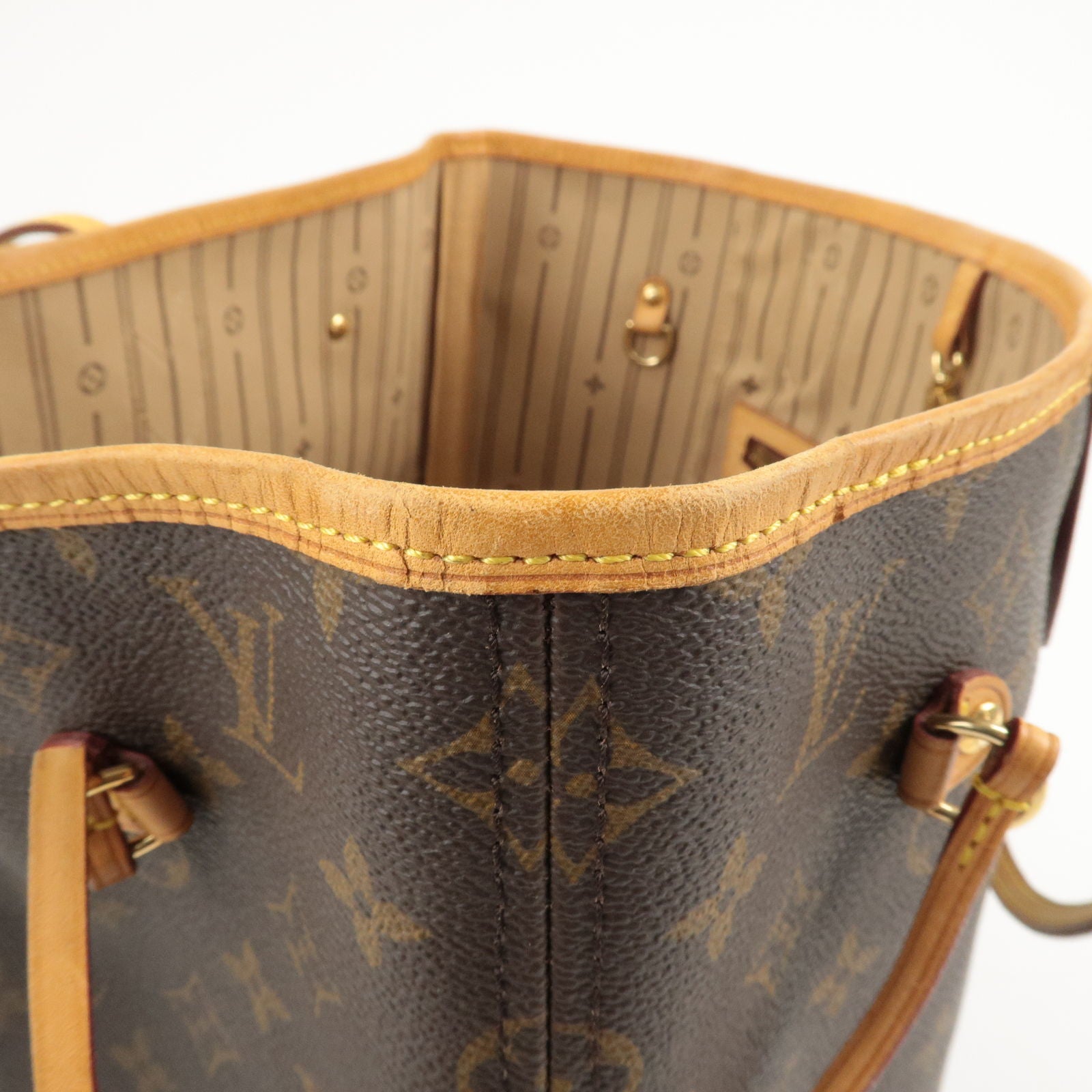 Louis Vuitton - Neverfull mm Tote Bag - Black - Monogram Leather - Women - Luxury