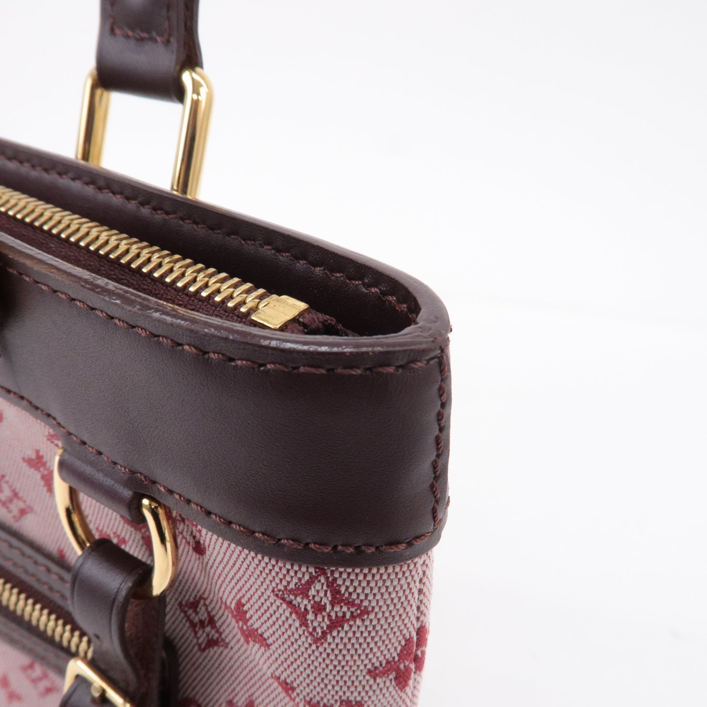 Louis Vuitton Monogram Mini Lucille PM Hand Bag Cerise M92678