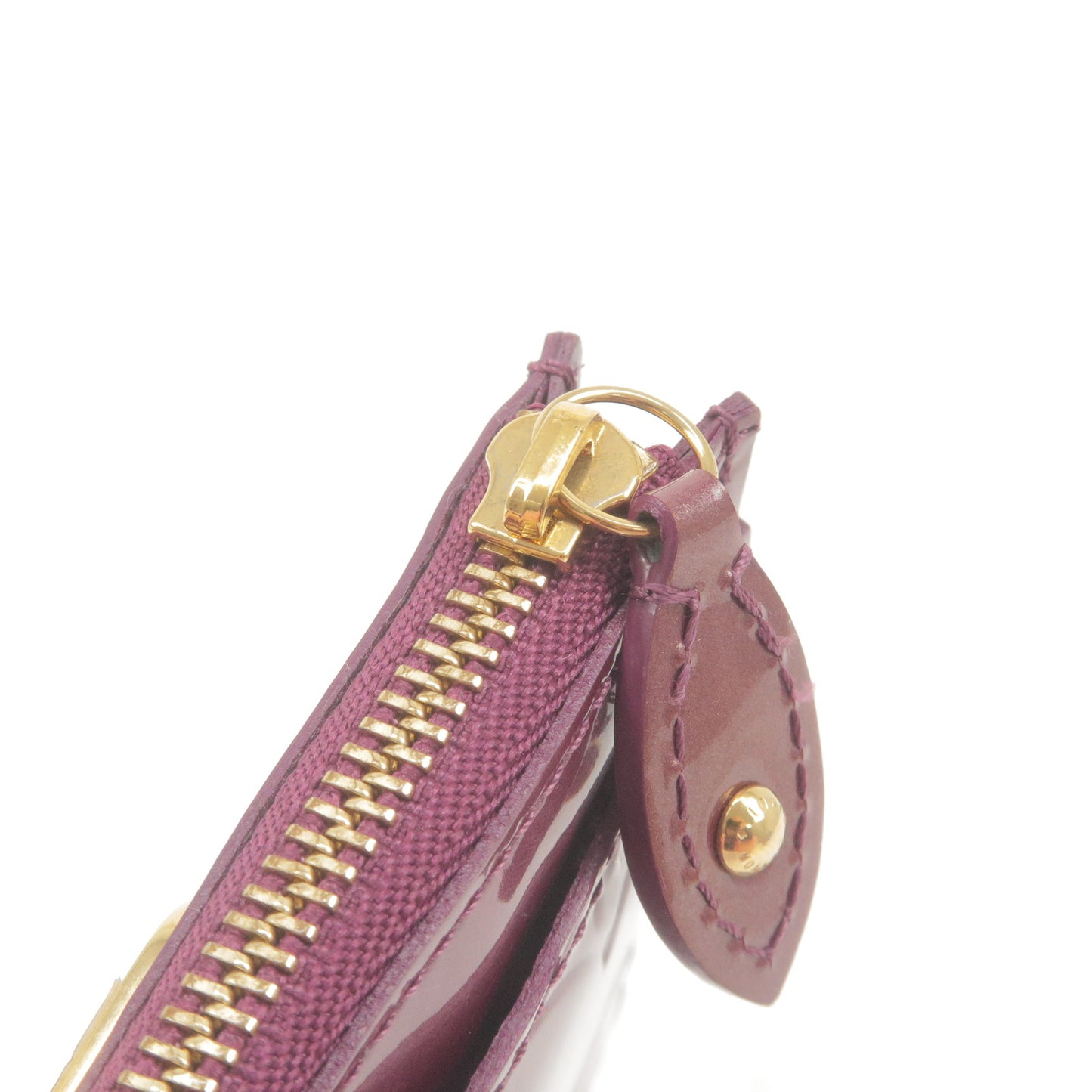 Louis Vuitton Purple Monogram Vernis Pochette Cles NM Key Pouch