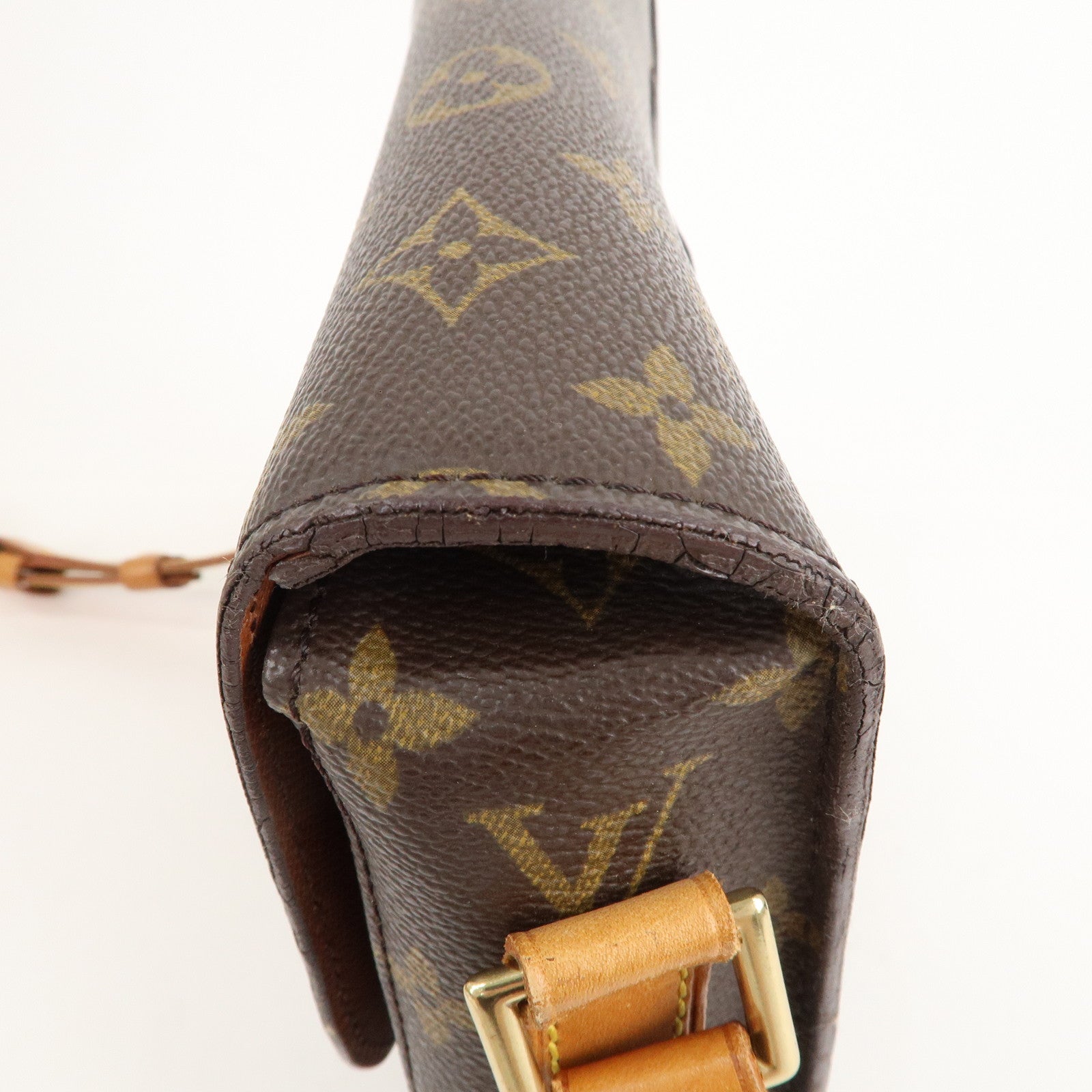 Authentic Louis Vuitton Monogram Saint Cloud GM M51242 Shoulder Cross Bag  9384F