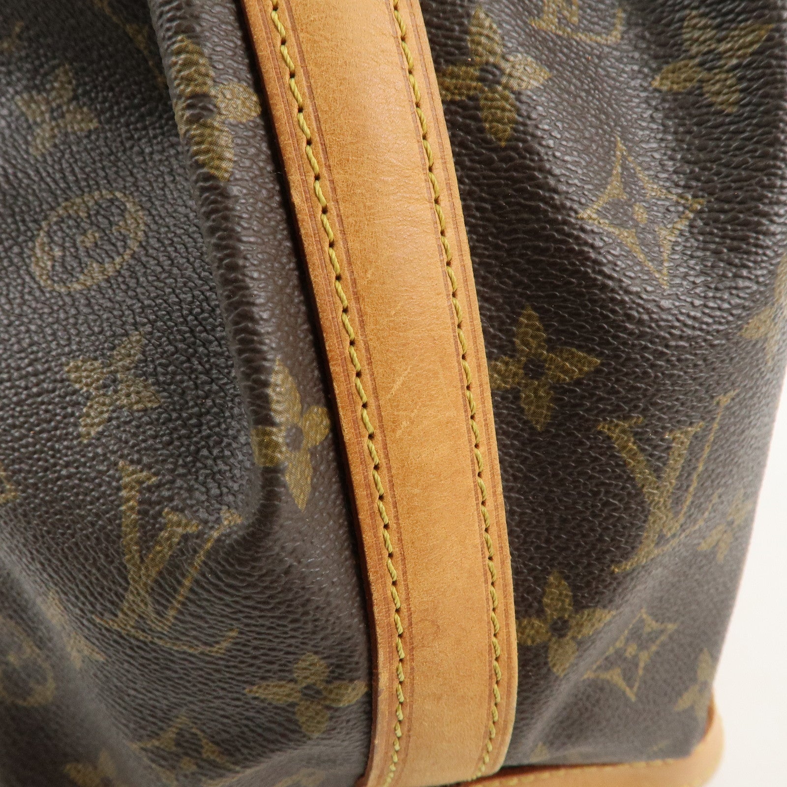 Louis Vuitton Monogram Noe Shoulder Bag Brown M42224