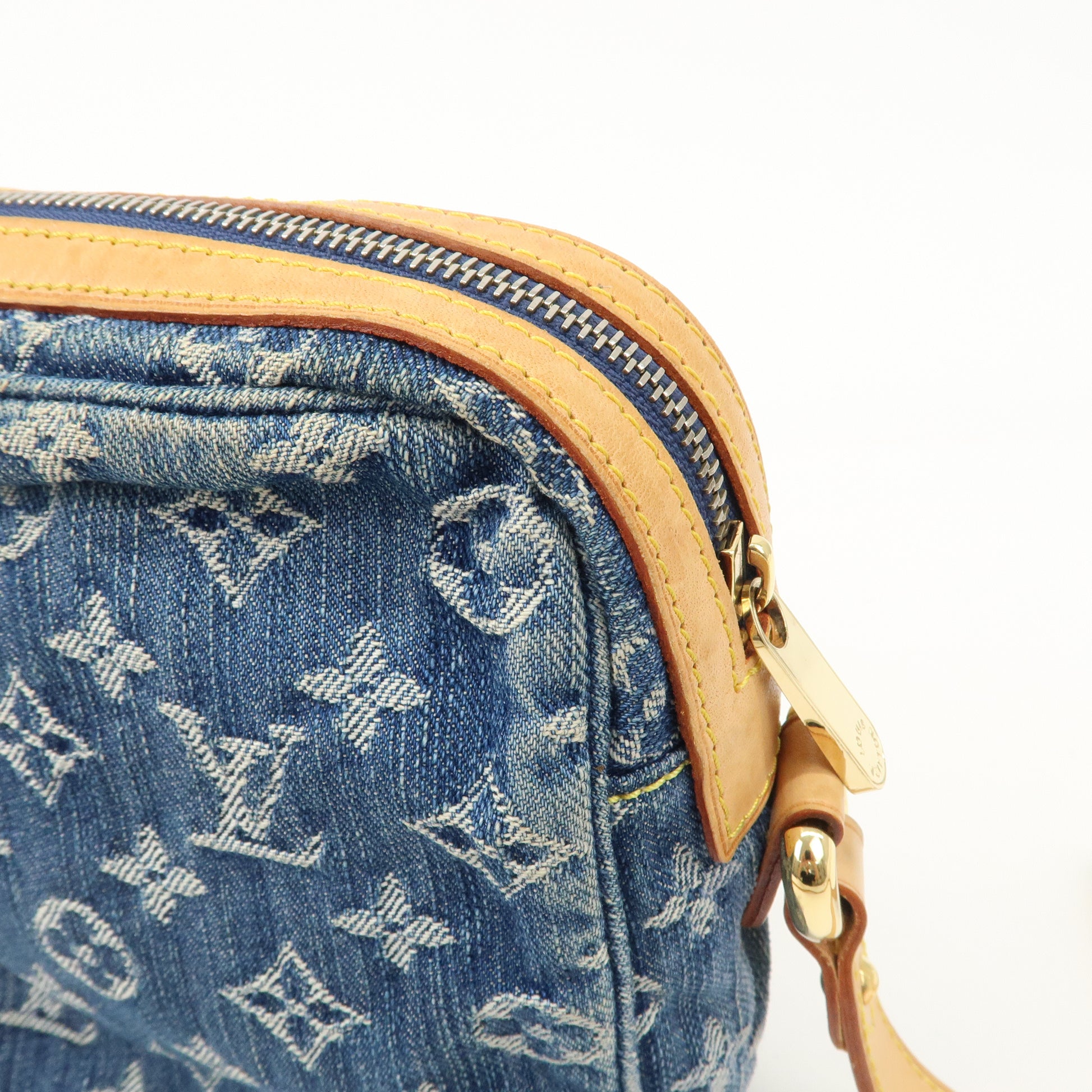 Louis Vuitton Monogram Denim Camera Bag Shoulder Bag