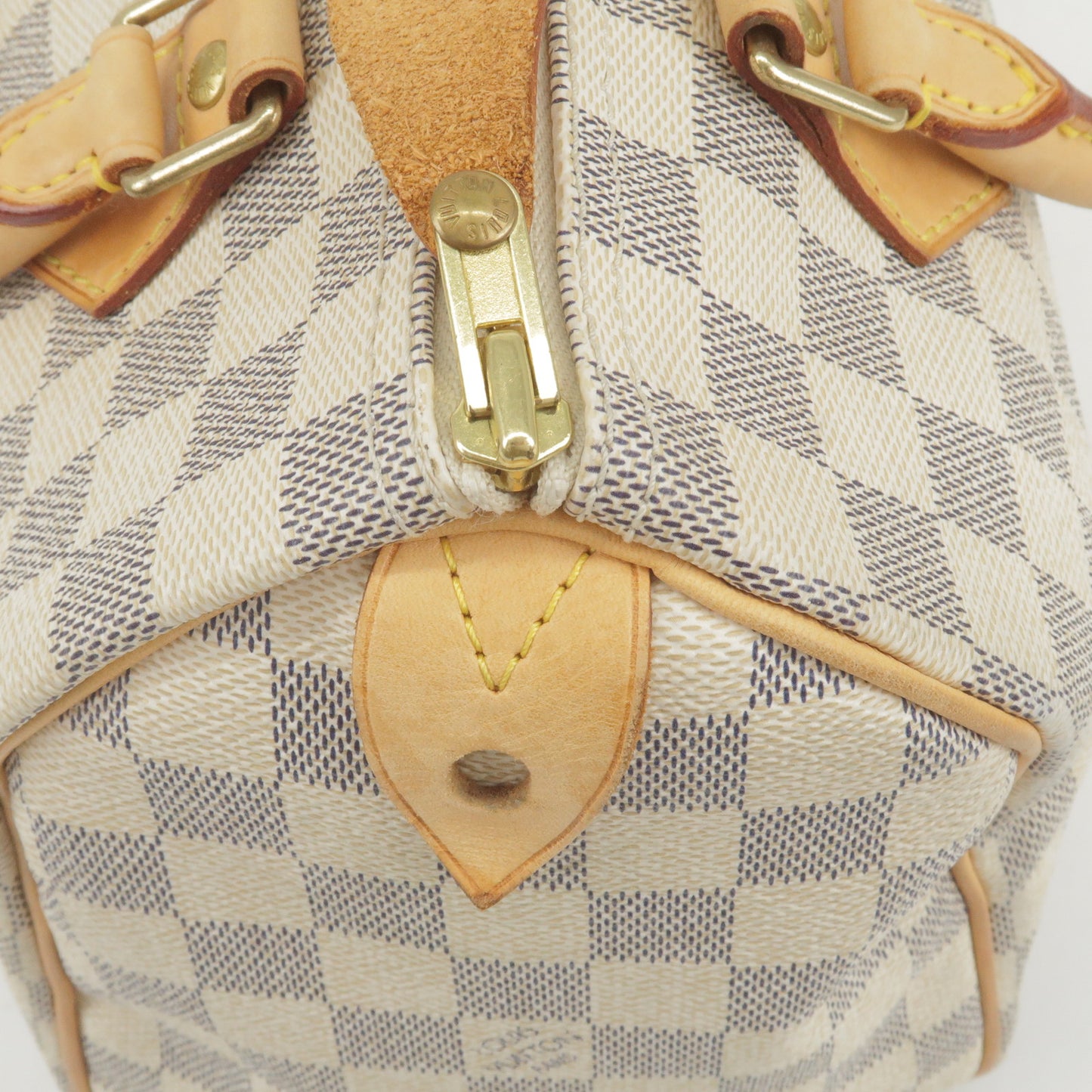Louis Vuitton Damier Azur Speedy 25 Boston Hand Bag N41371