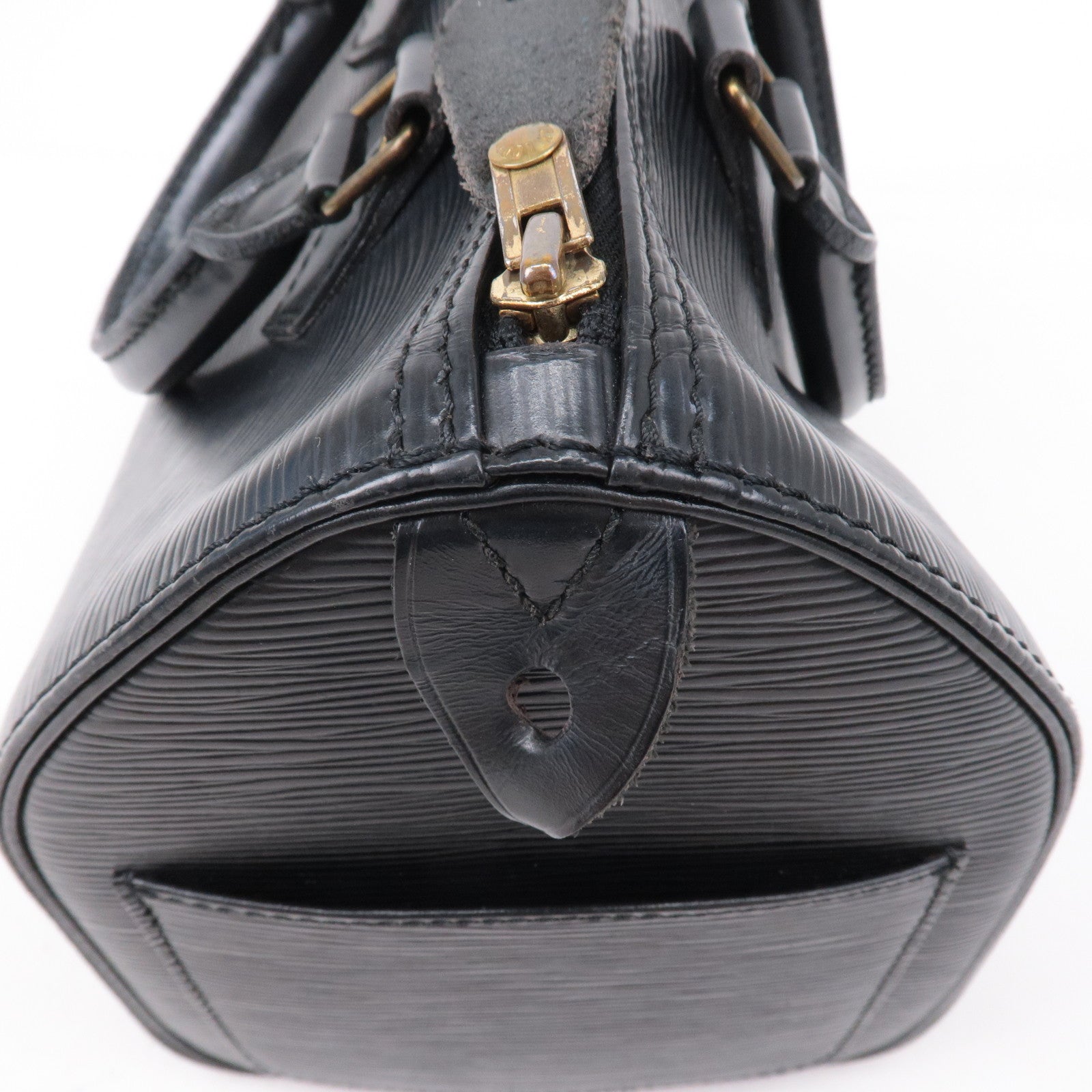 Louis Vuitton Epi Speedy 25 Handbag Boston Bag M43012 Noir Black Leather  Ladies LOUIS VUITTON